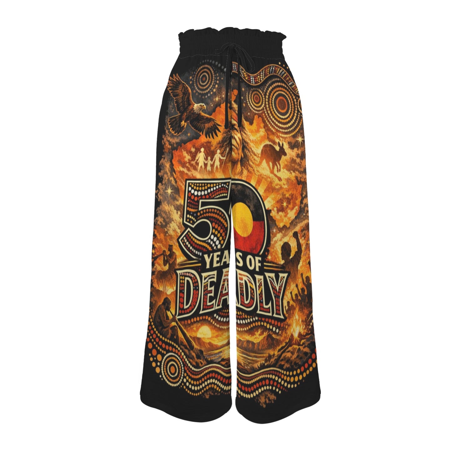 50 Years of Deadly Ladies Wide Leg Pants