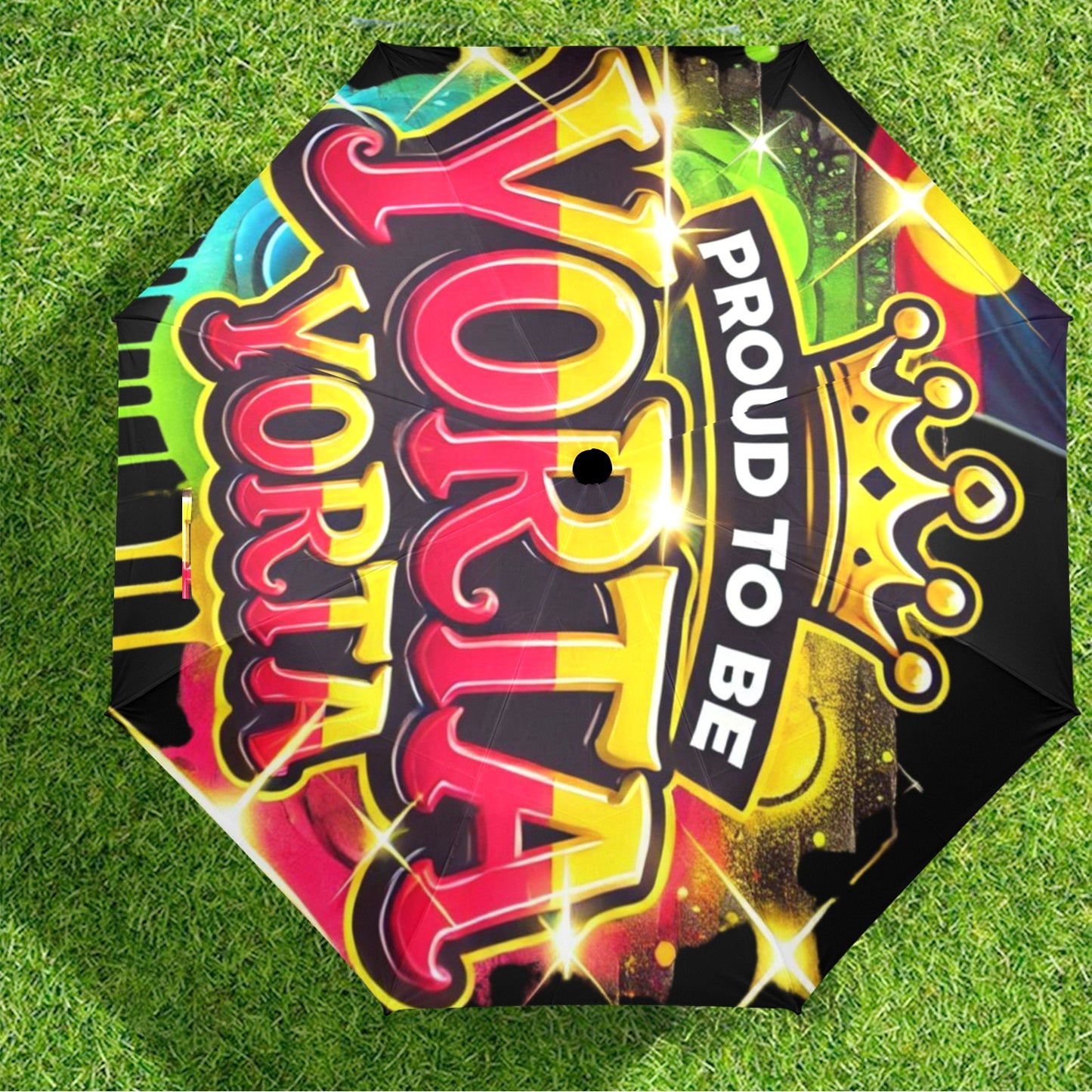 Proud To Be Yorta Yorta Umbrella Semi-Automatic Foldable Umbrella
