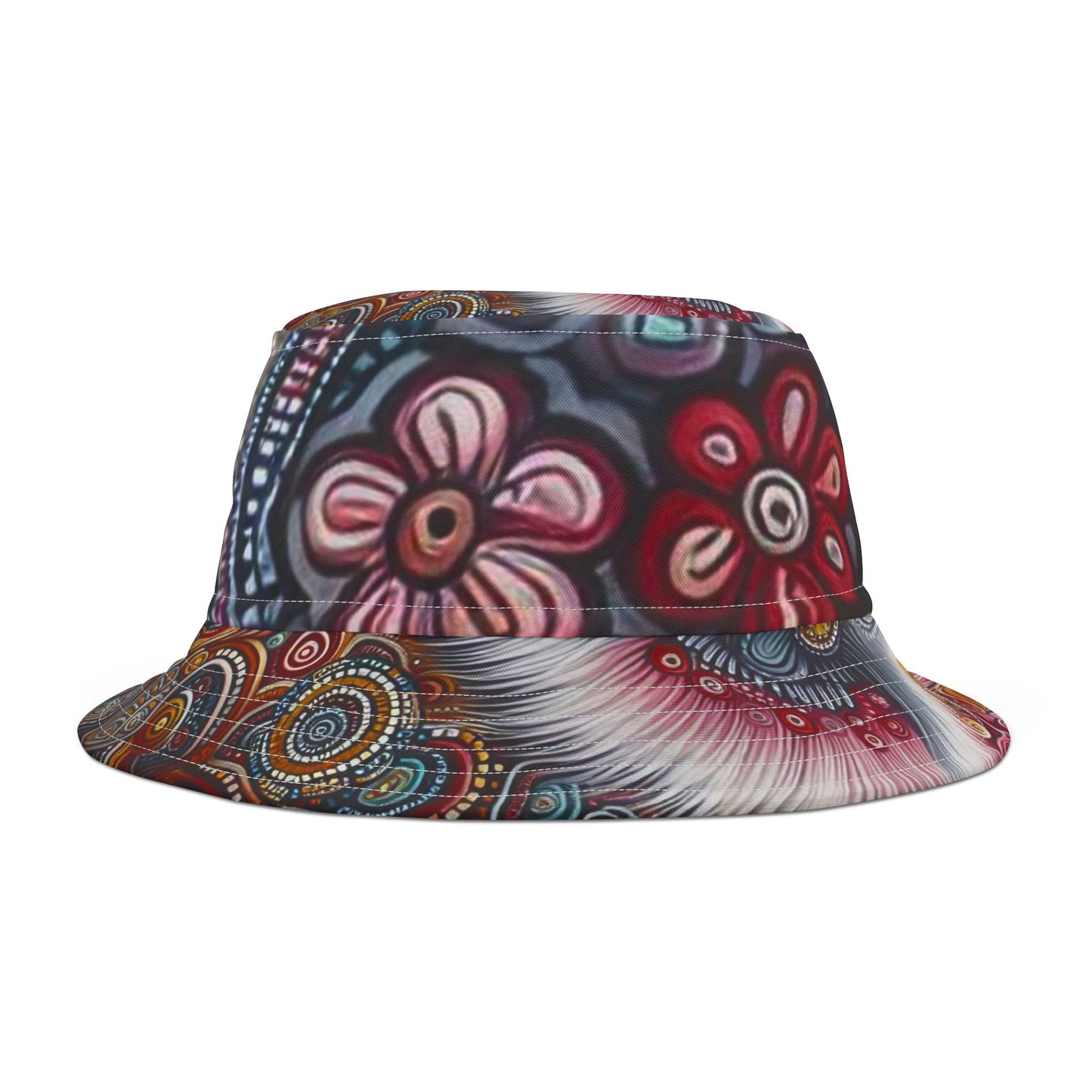 Aboriginal Koala Vibrant Art Bucket Hat