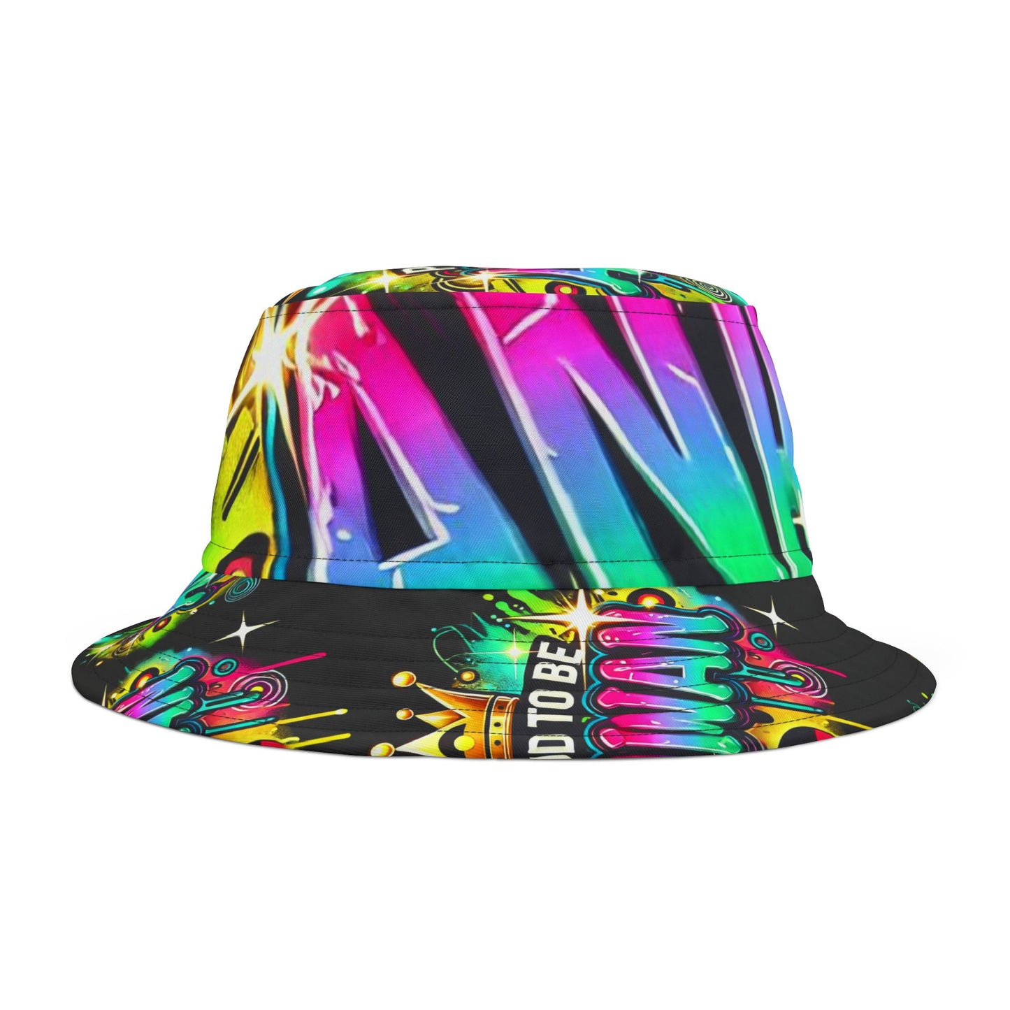 Graffitii Bucket Hat -Proud to be Anaiwan