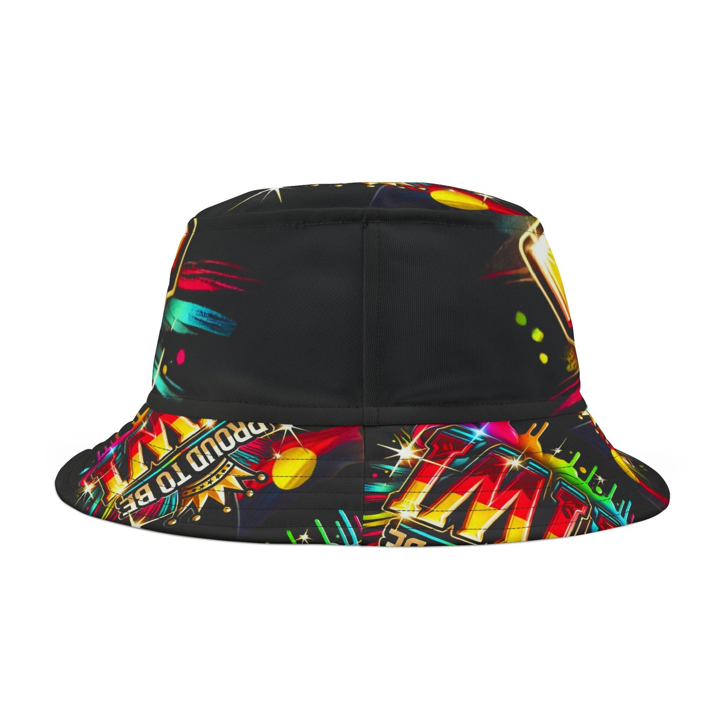Graffiti Bucket Hat - Proud to be Tiwi