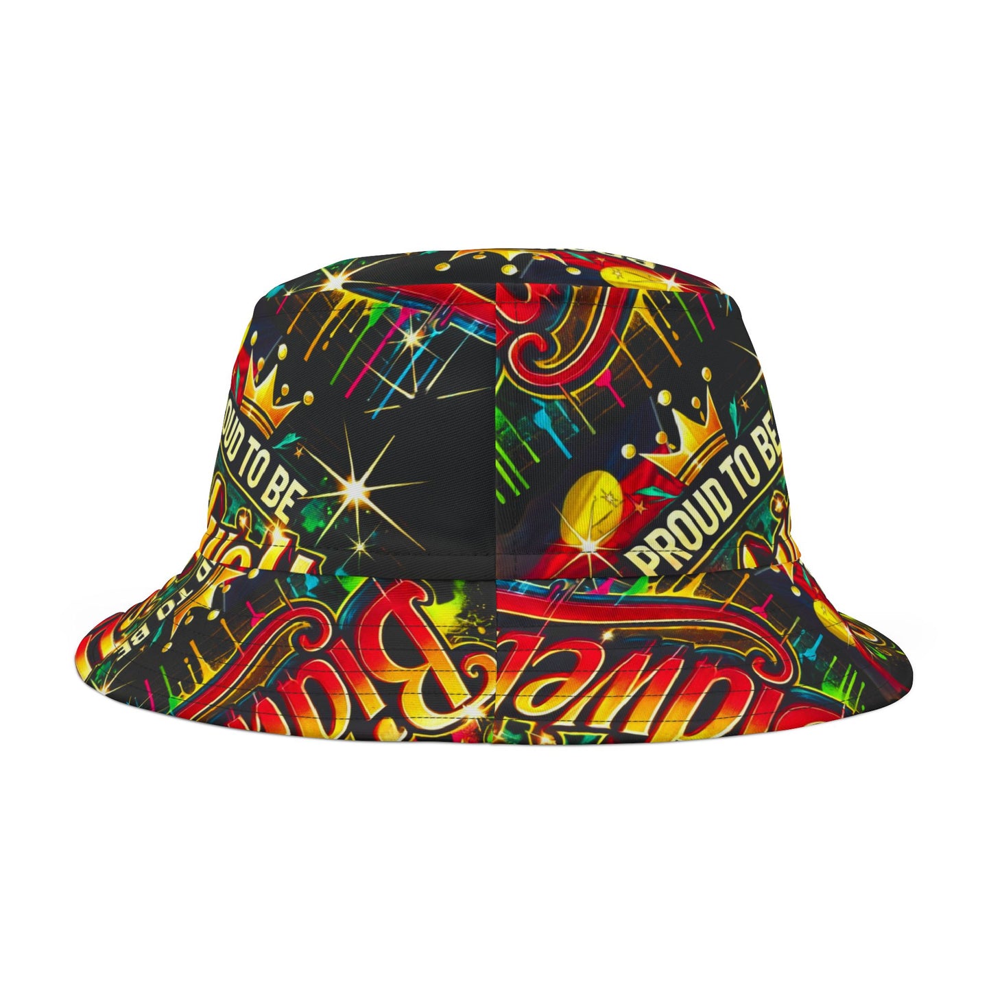 Graffiti Bucket Hat Proud to Be Bidwell