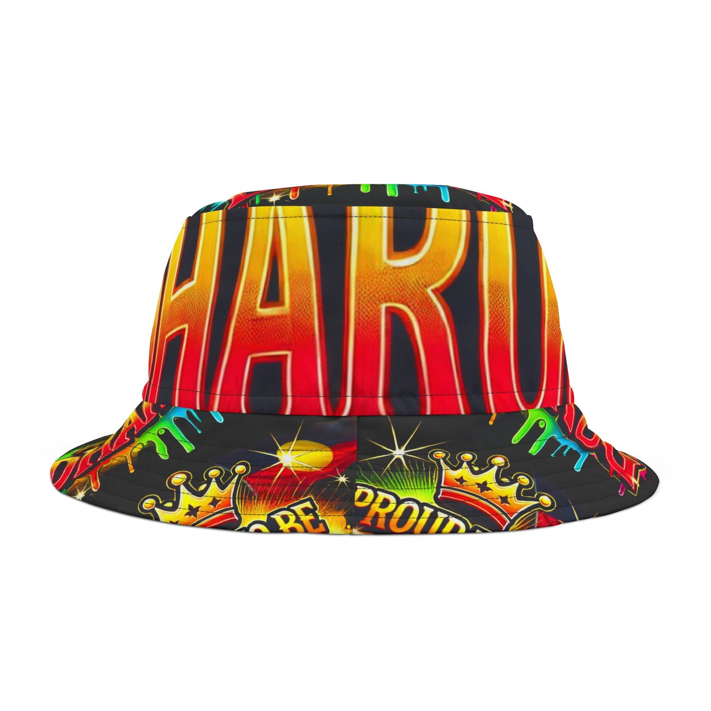 Graffitii Bucket Hat -Proud to be Dharug
