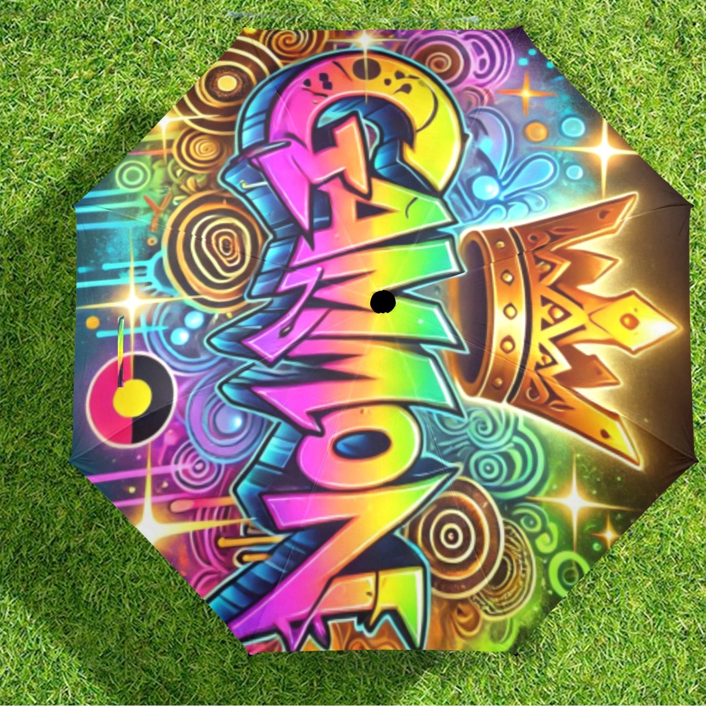 'Gammon' Umbrella Semi-Automatic Foldable Umbrella