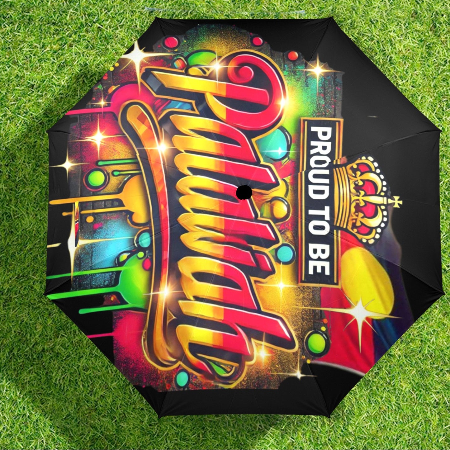 Proud To Be Palawah Umbrella Semi-Automatic Foldable Umbrella