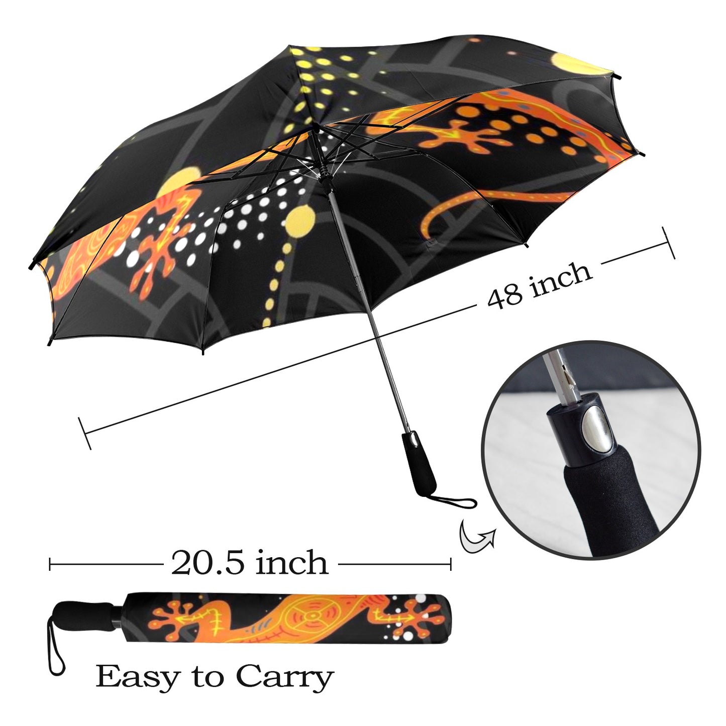 Finding Identity Semi-Automatic Foldable Umbrella