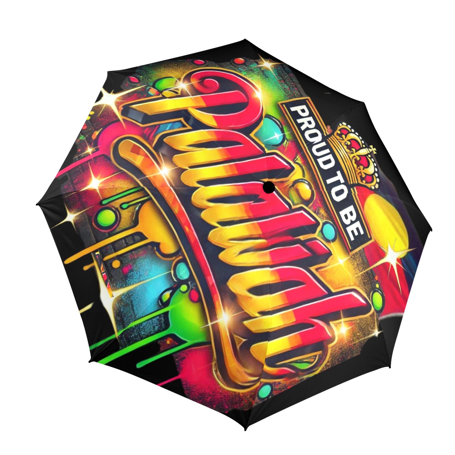 Proud To Be Palawah Umbrella Semi-Automatic Foldable Umbrella