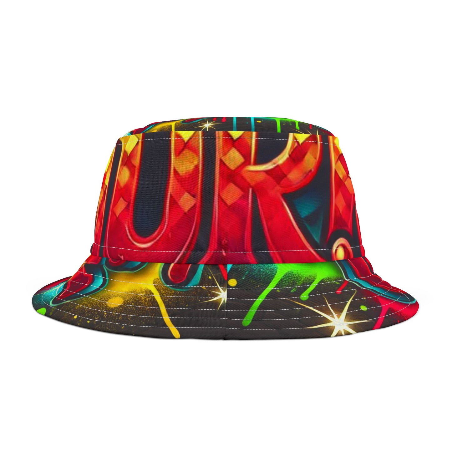 Graffiti Bucket Hat - Proud to be Murri