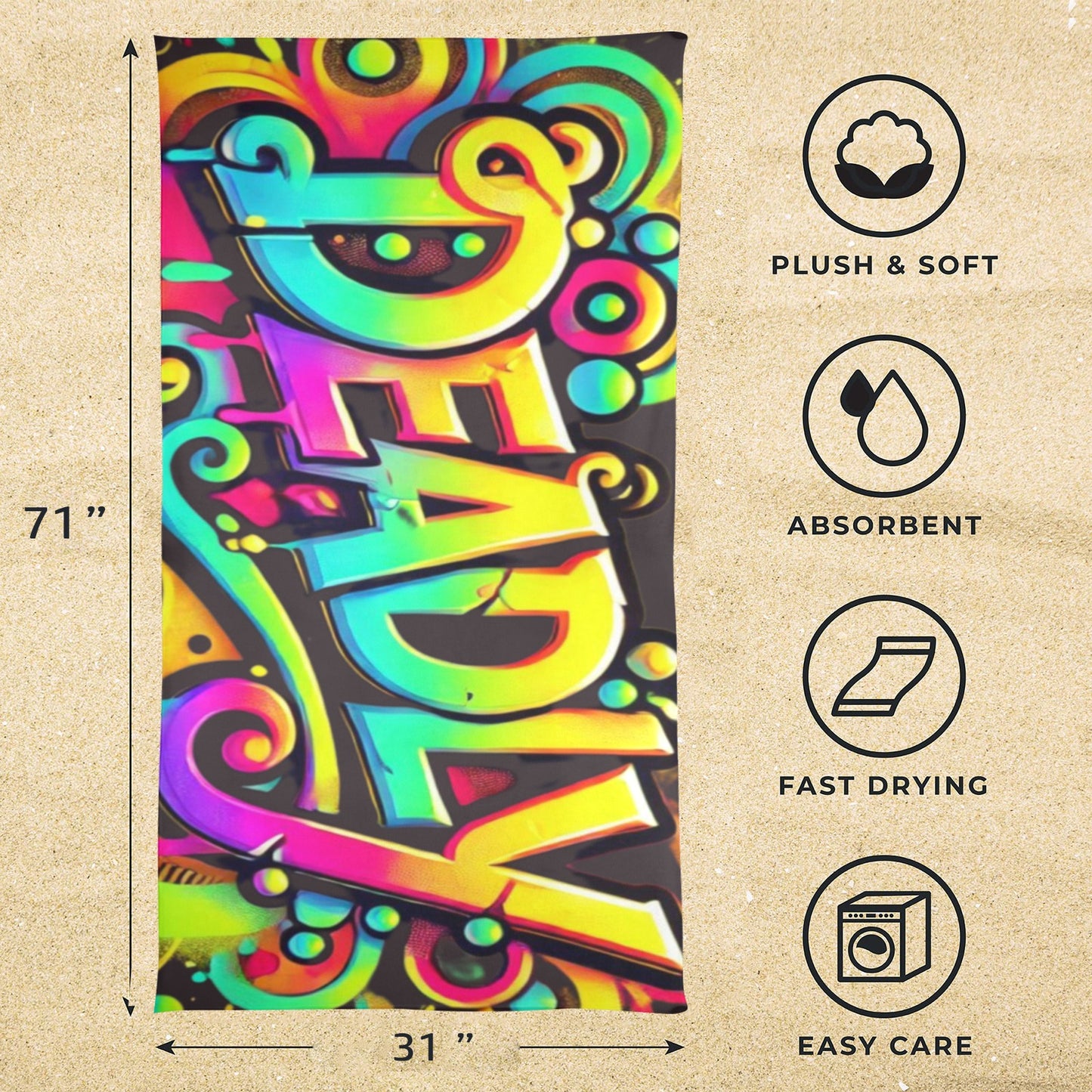 Deadly Beach Towel