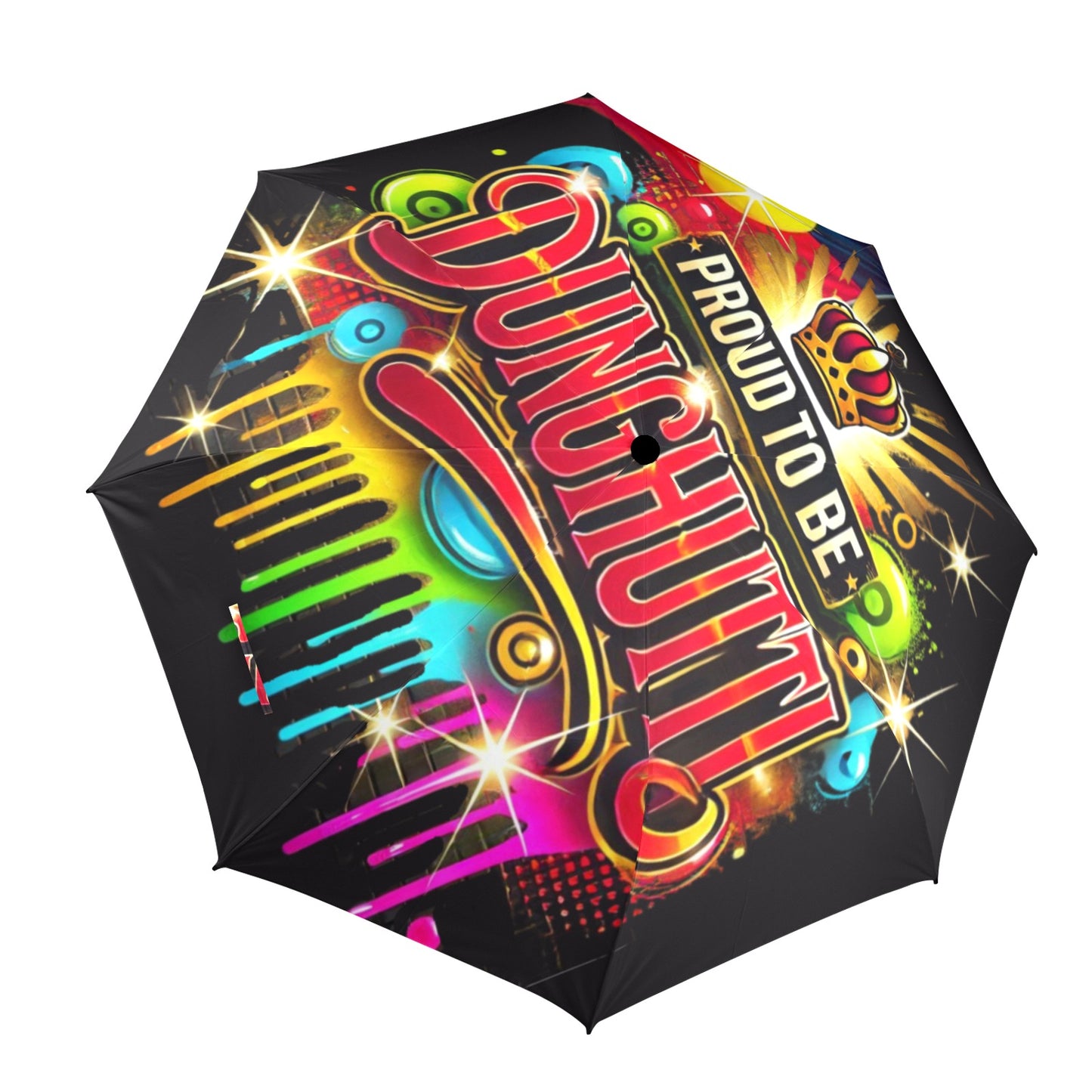 Proud to Be Dunghutti Umbrella Semi-Automatic Foldable Umbrella