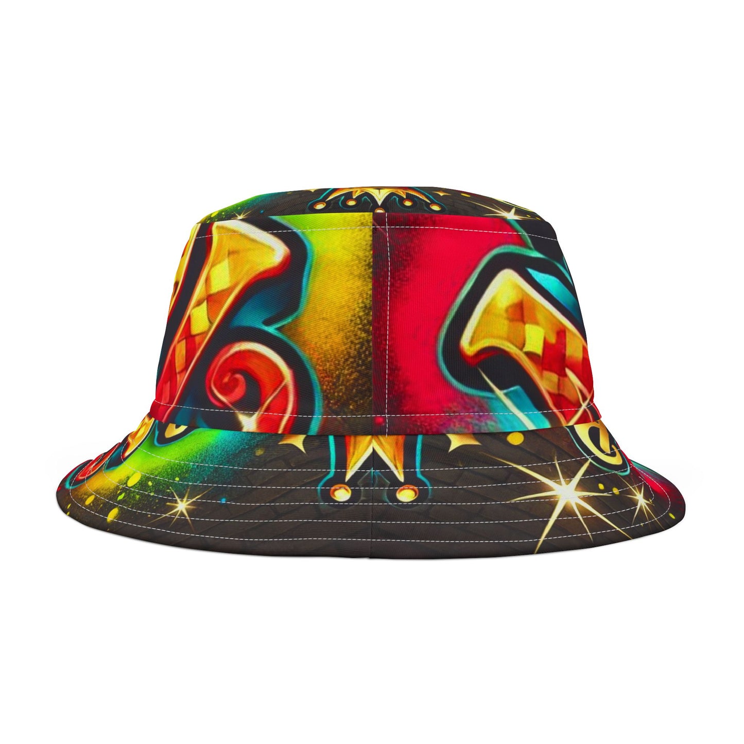 Graffiti Bucket Hat - Proud to be Murri