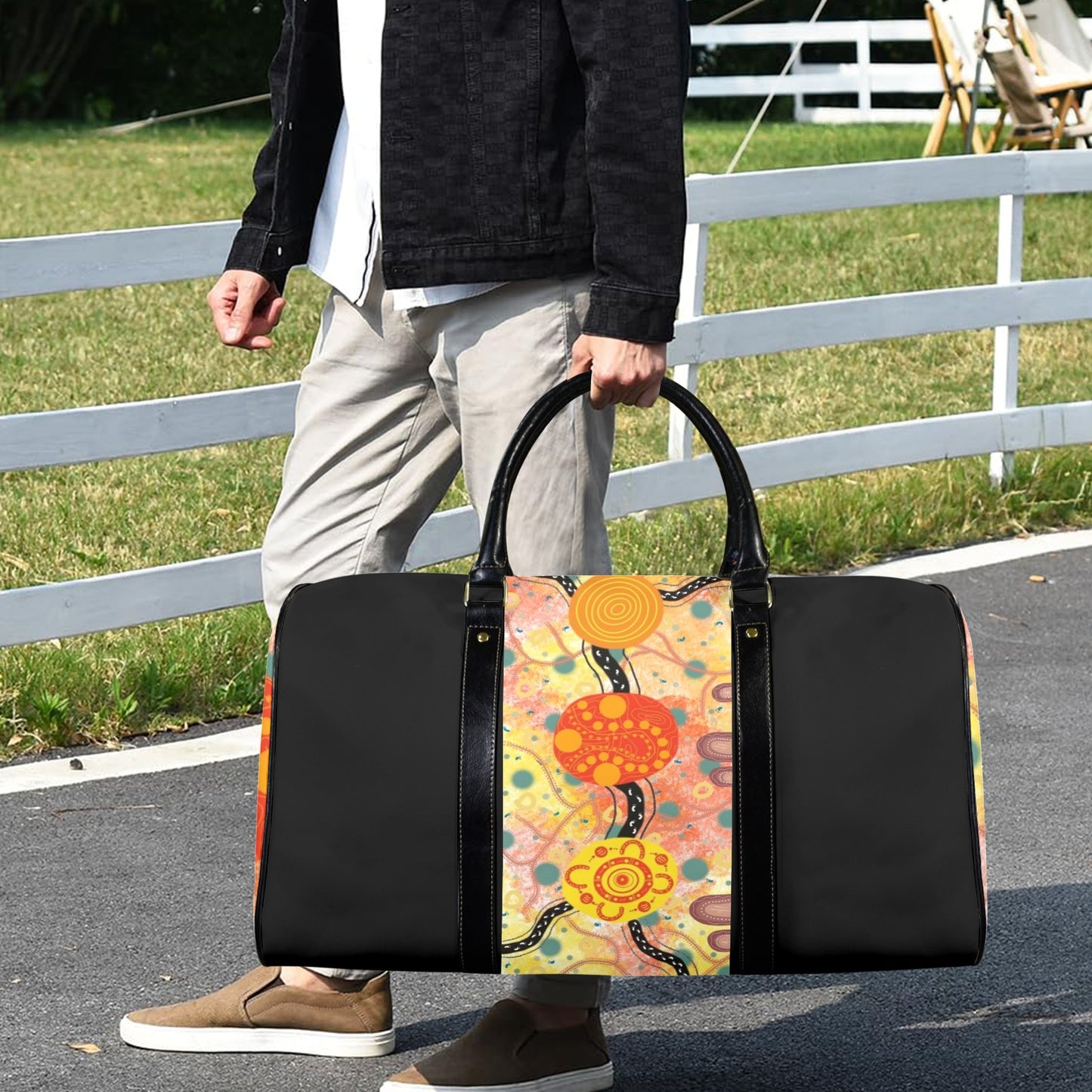 Making Tracks Travel Bag