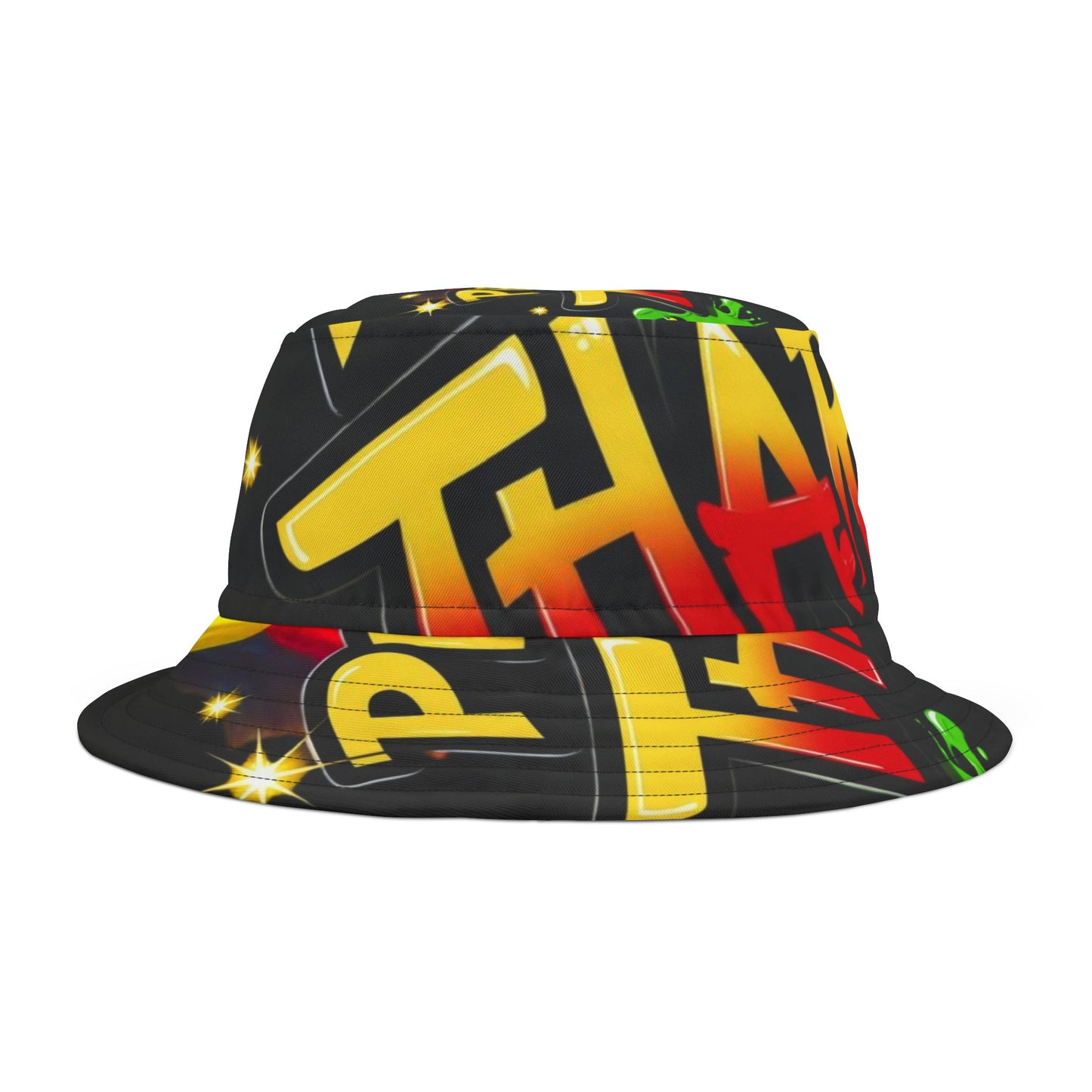 Graffiti Bucket Hat Proud to be Tharawal