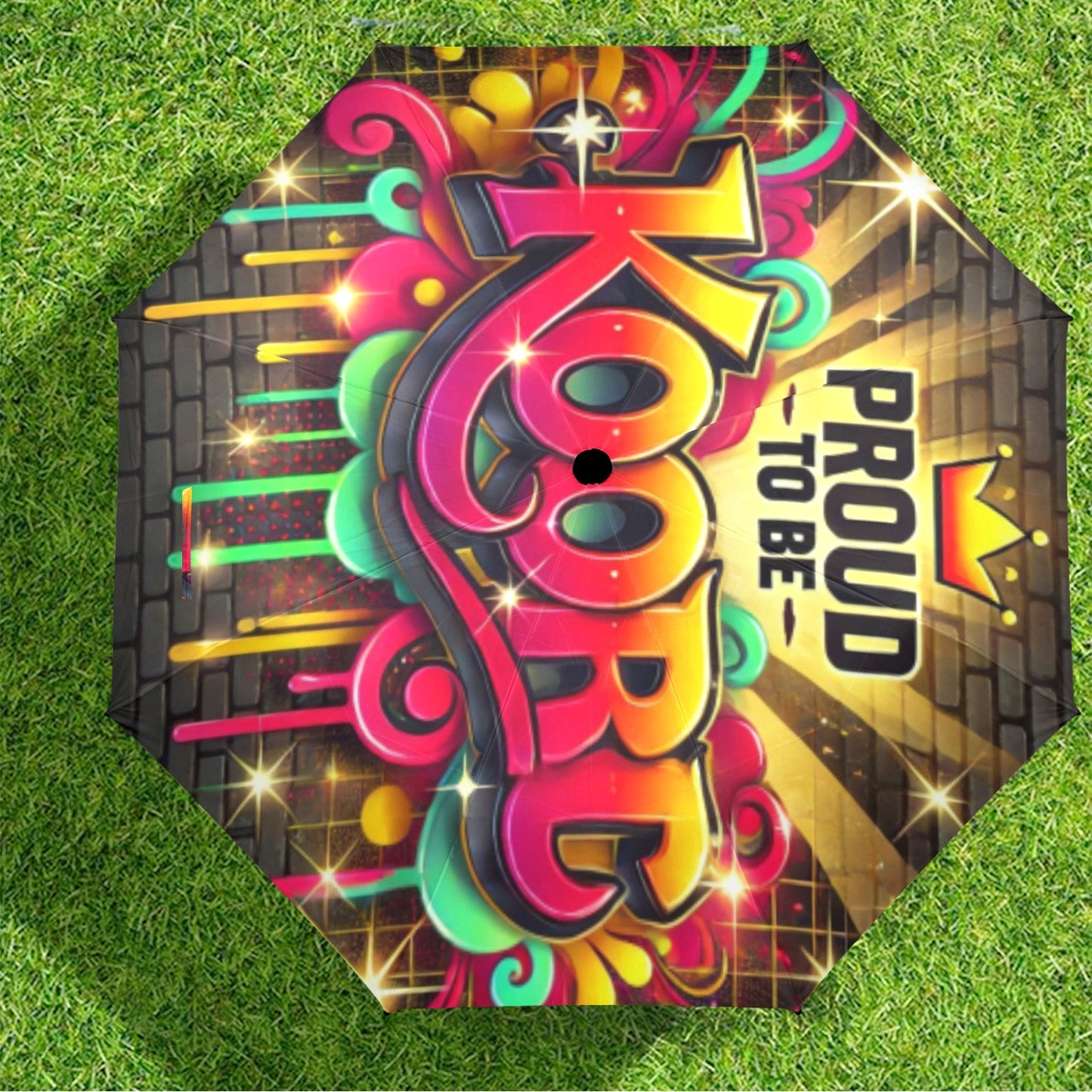 Proud to be Koori Semi-Automatic Umbrella