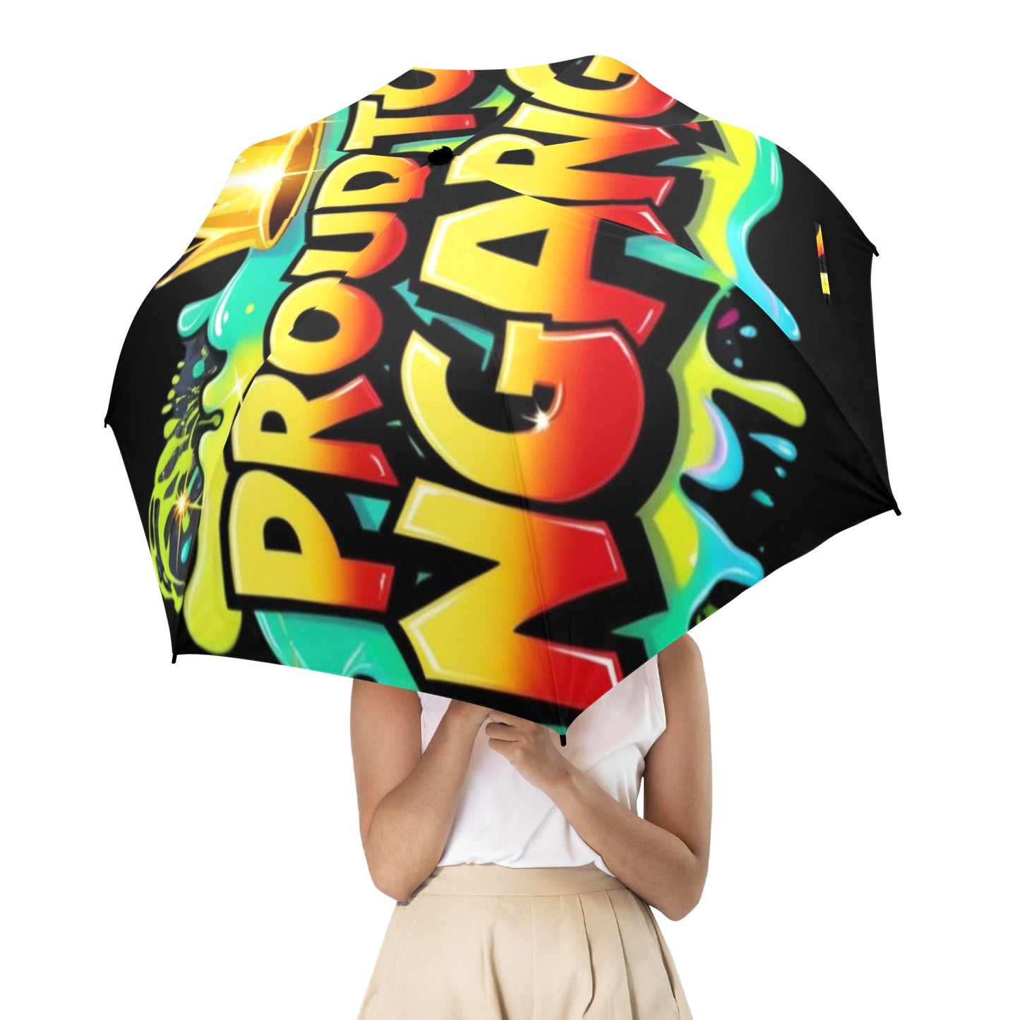 Proud To Be Ngarigol Umbrella Semi-Automatic Foldable Umbrella