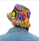 Graffiti Bucket Hat Go Get Ya Mob