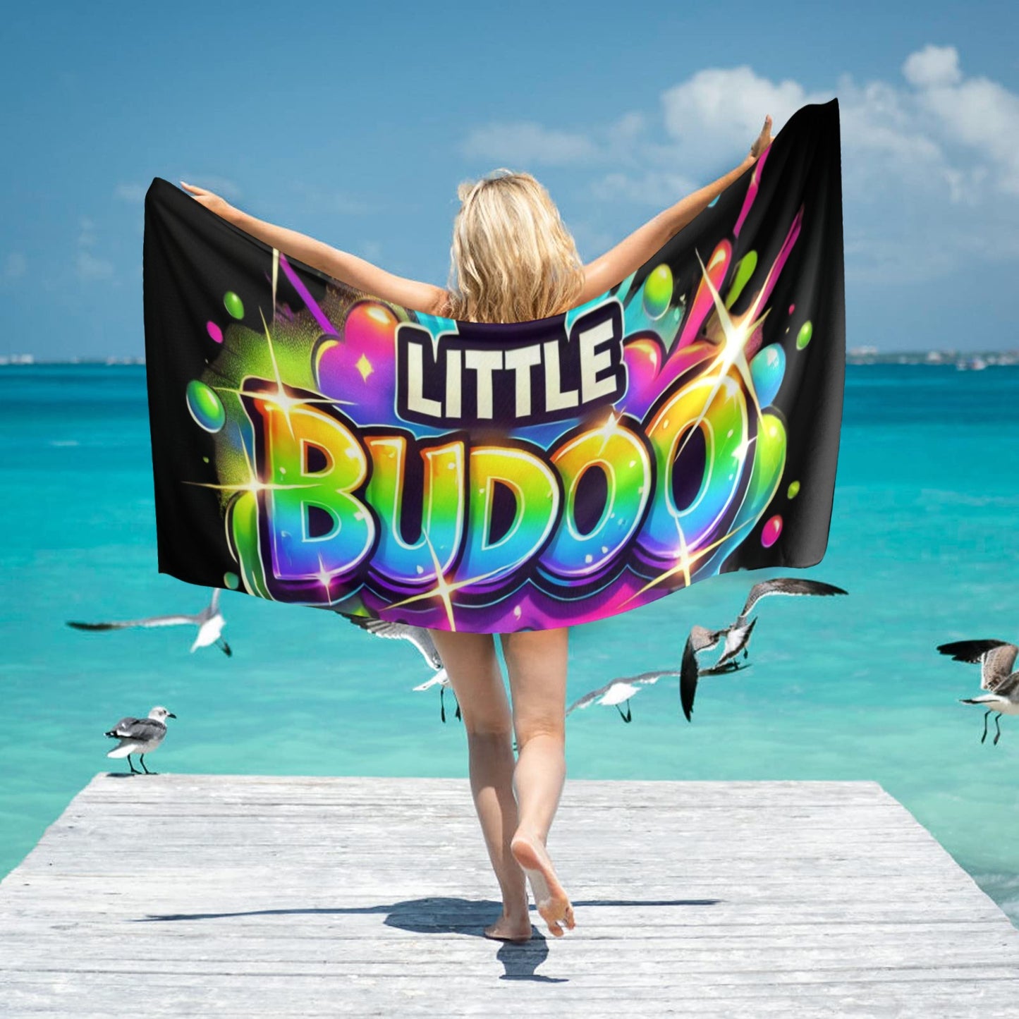 Little Budoo Beach Towel