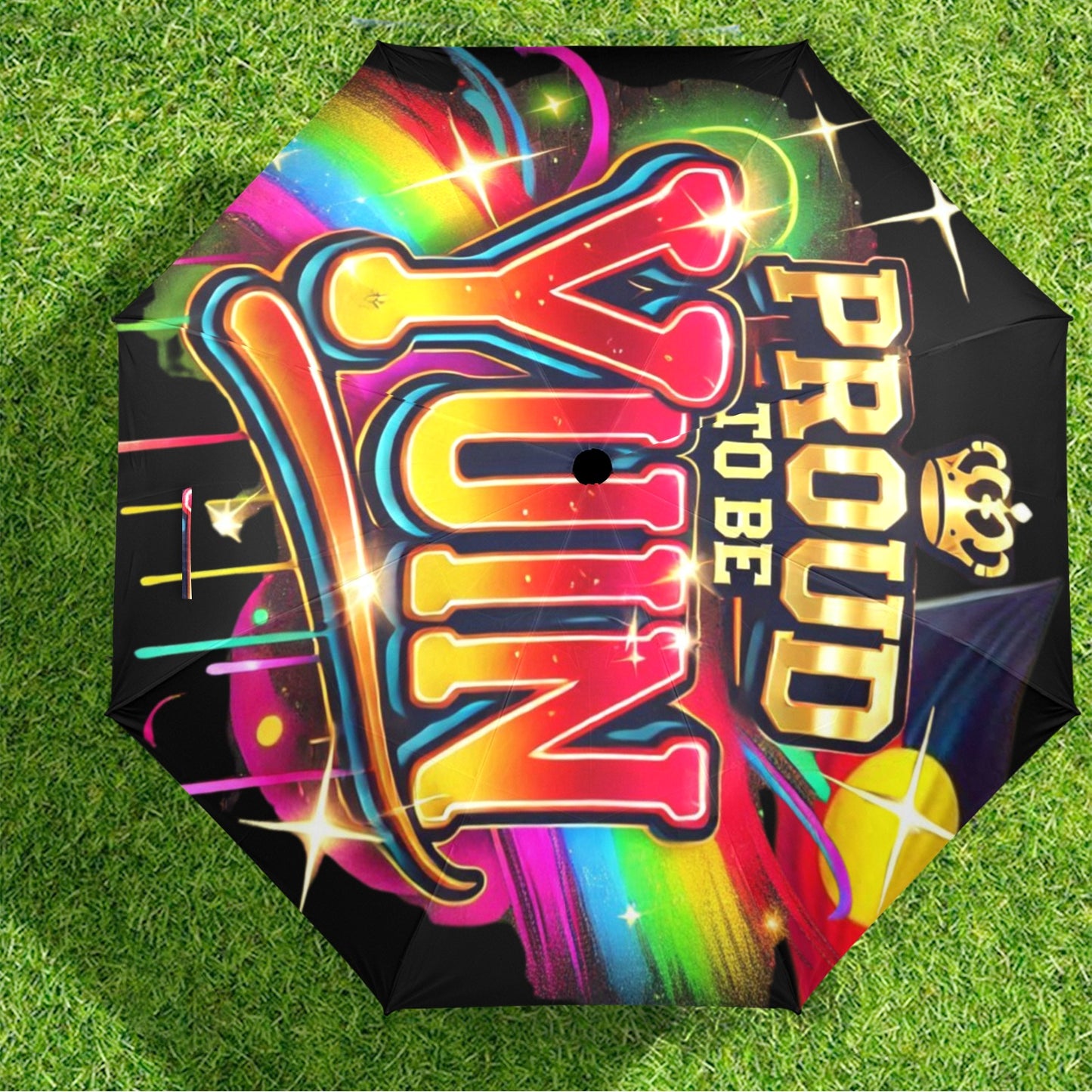 Proud To Be Yuin Umbrella Semi-Automatic Foldable Umbrella