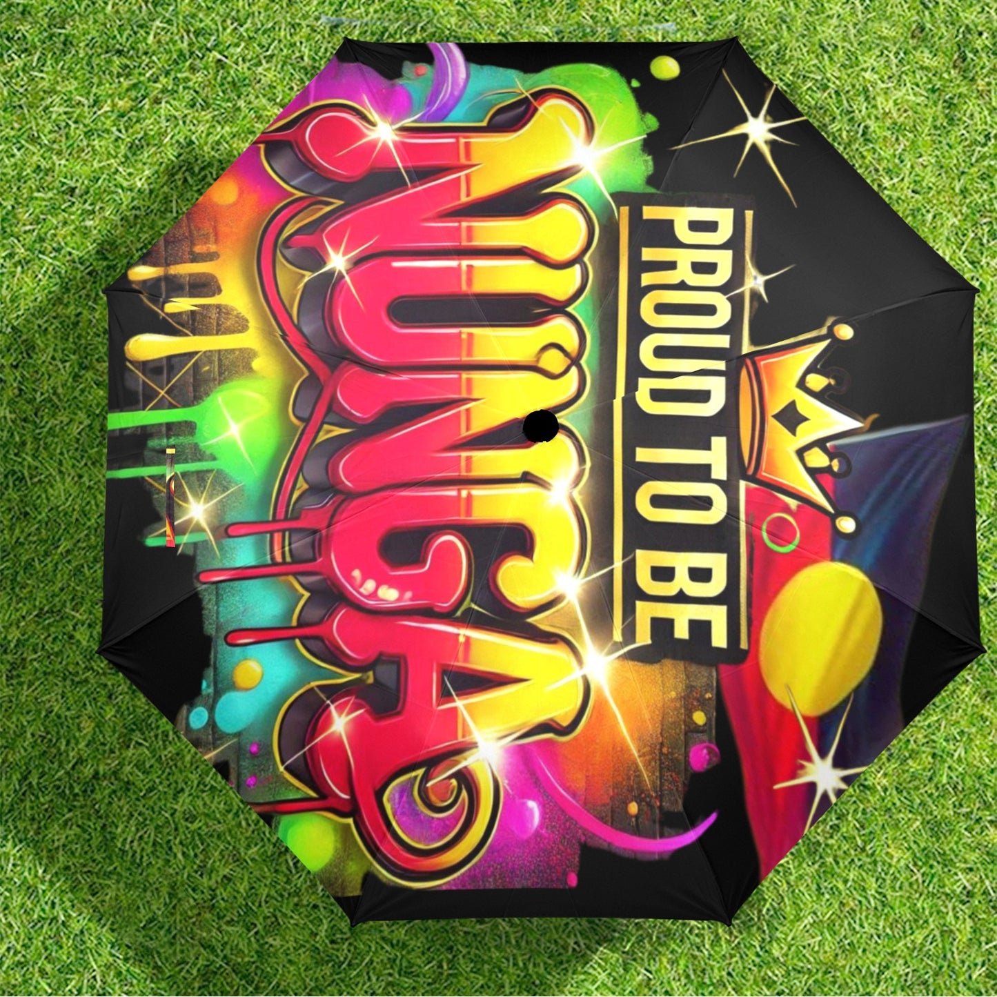 Proud To Be Nunga Umbrella Semi-Automatic Foldable Umbrella