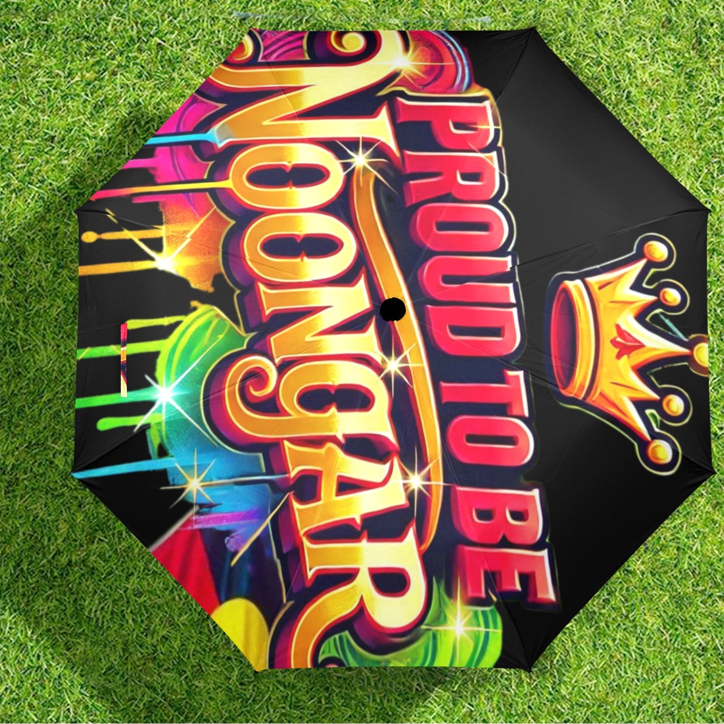 Proud To Be Noongar Umbrella Semi-Automatic Foldable Umbrella