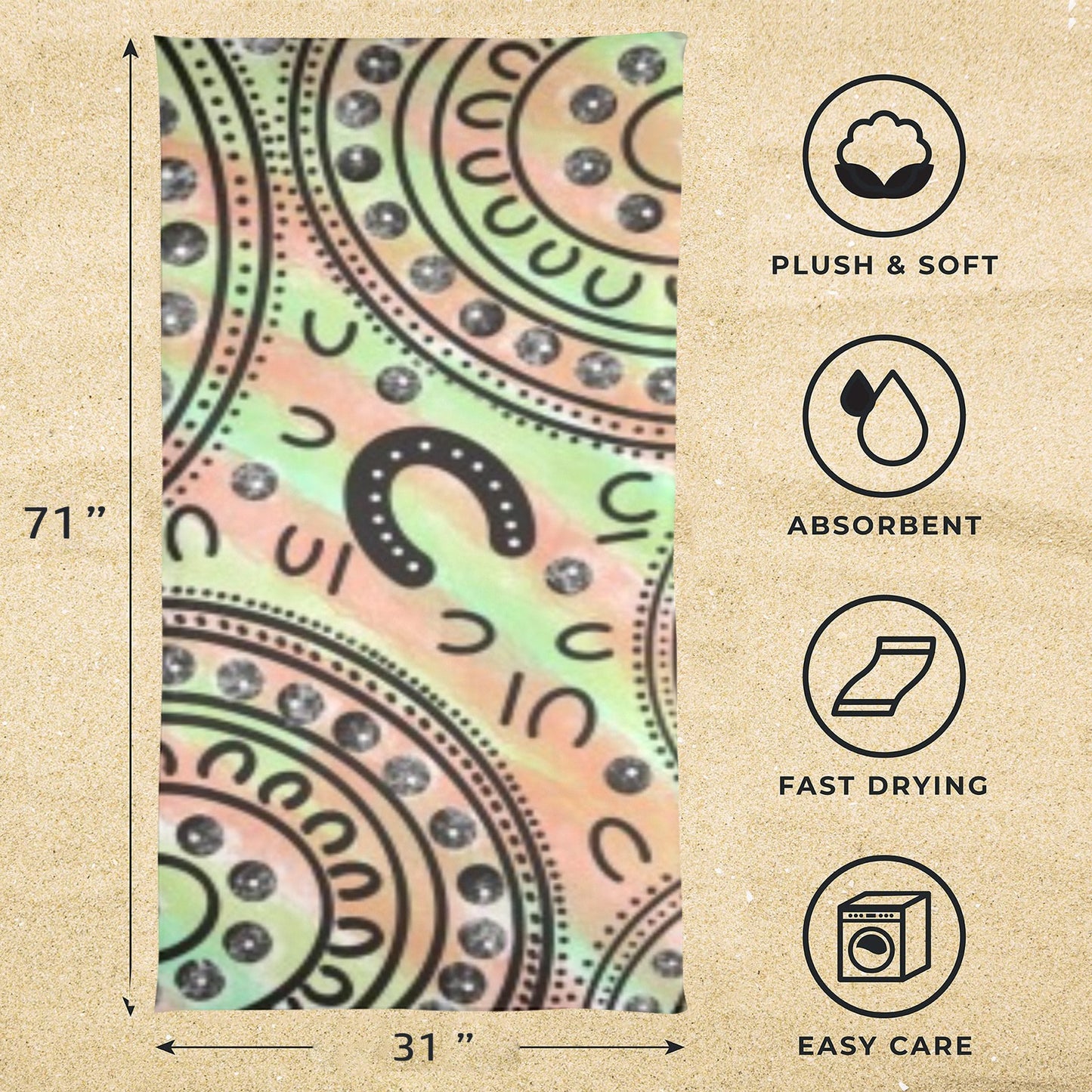 Jinda Beach Towel Beach Towel