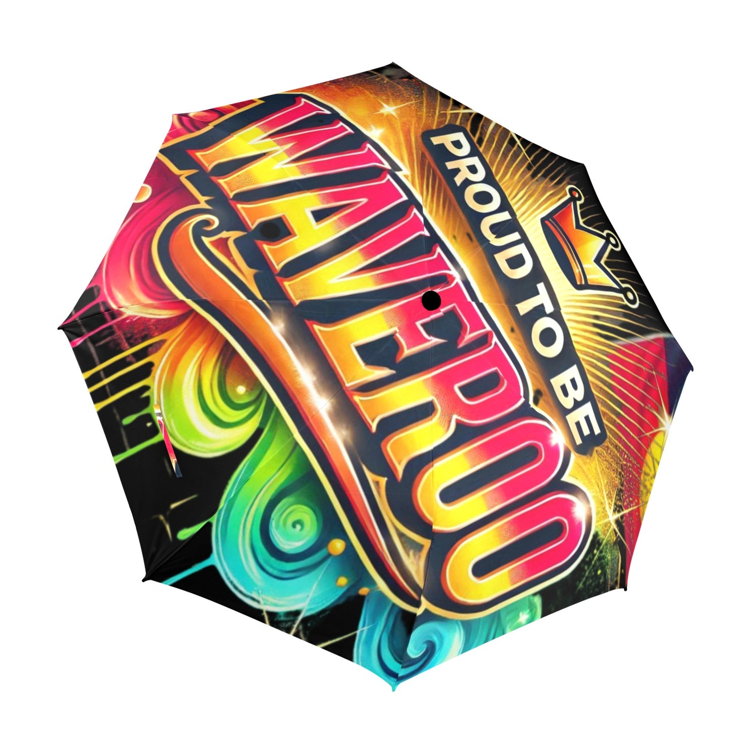 Proud To Be Waveroo Umbrella Semi-Automatic Foldable Umbrella