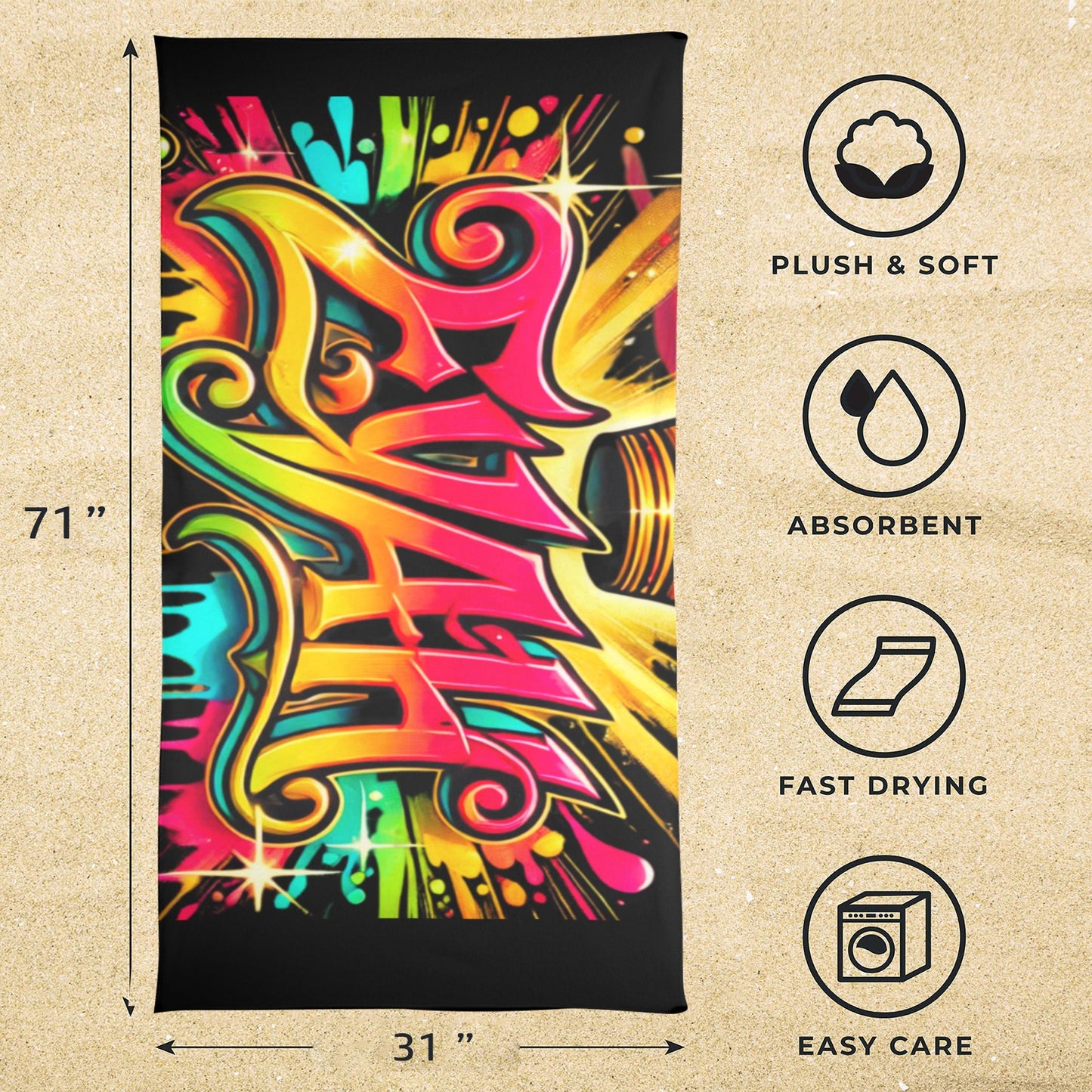 Eyah Beach Towel