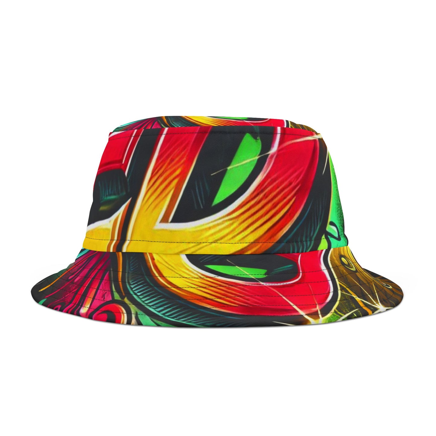 Graffiti Bucket Hat – Bred