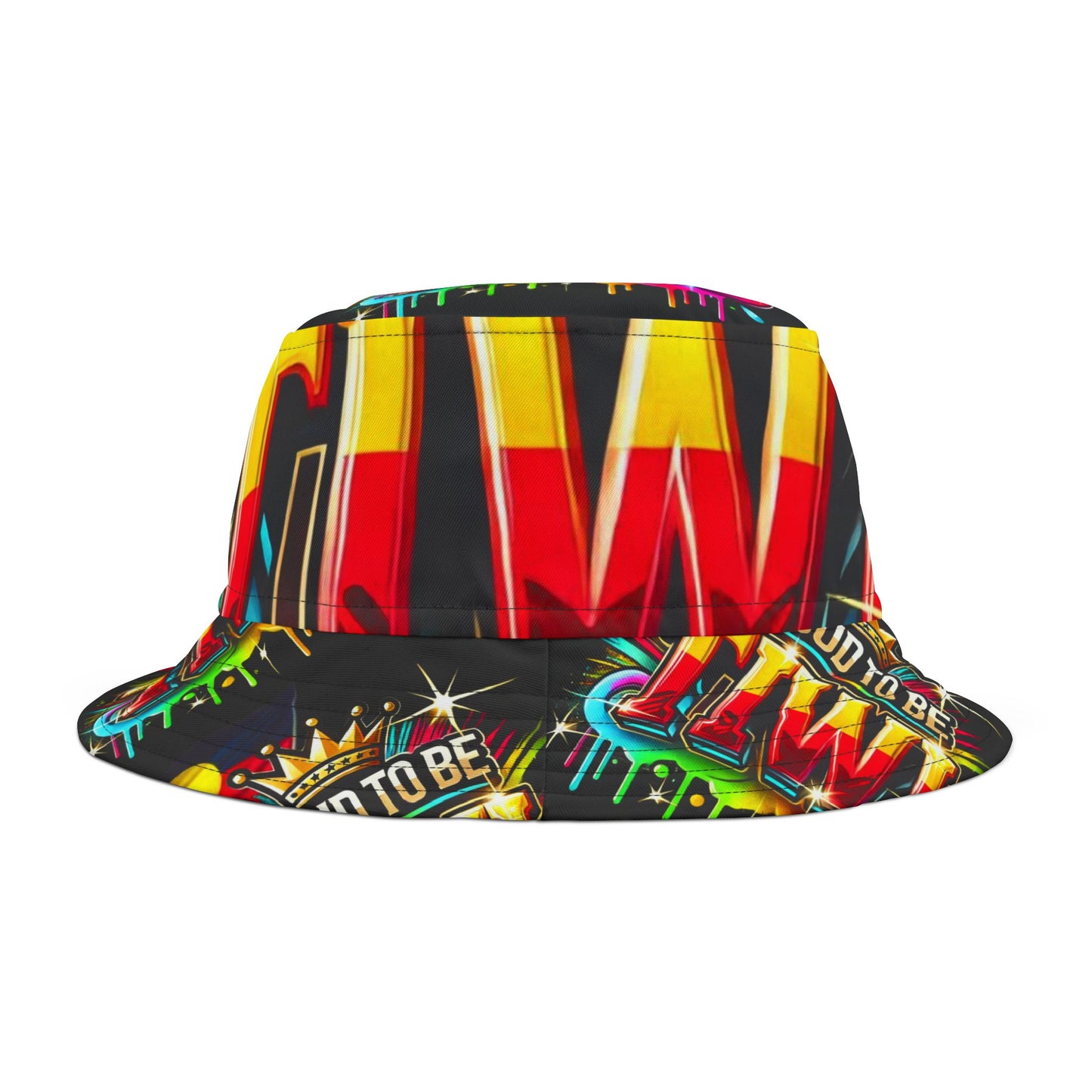 Graffiti Bucket Hat - Proud to be Tiwi