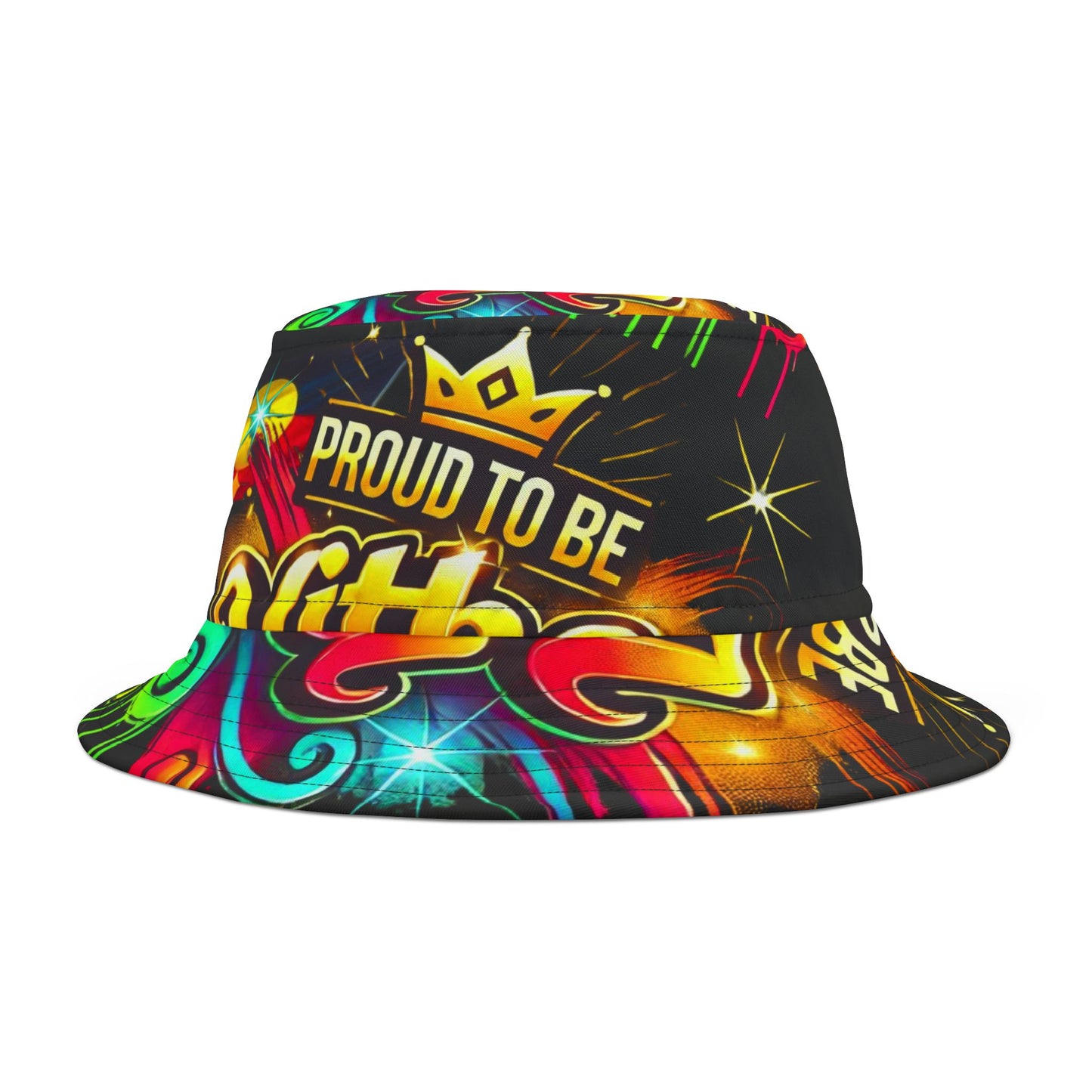 Graffiti Bucket Hat - Proud to be Yitha Yitha