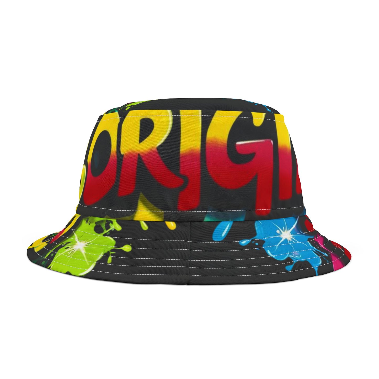 Graffiti Bucket Hat Proud to Be Aboriginal