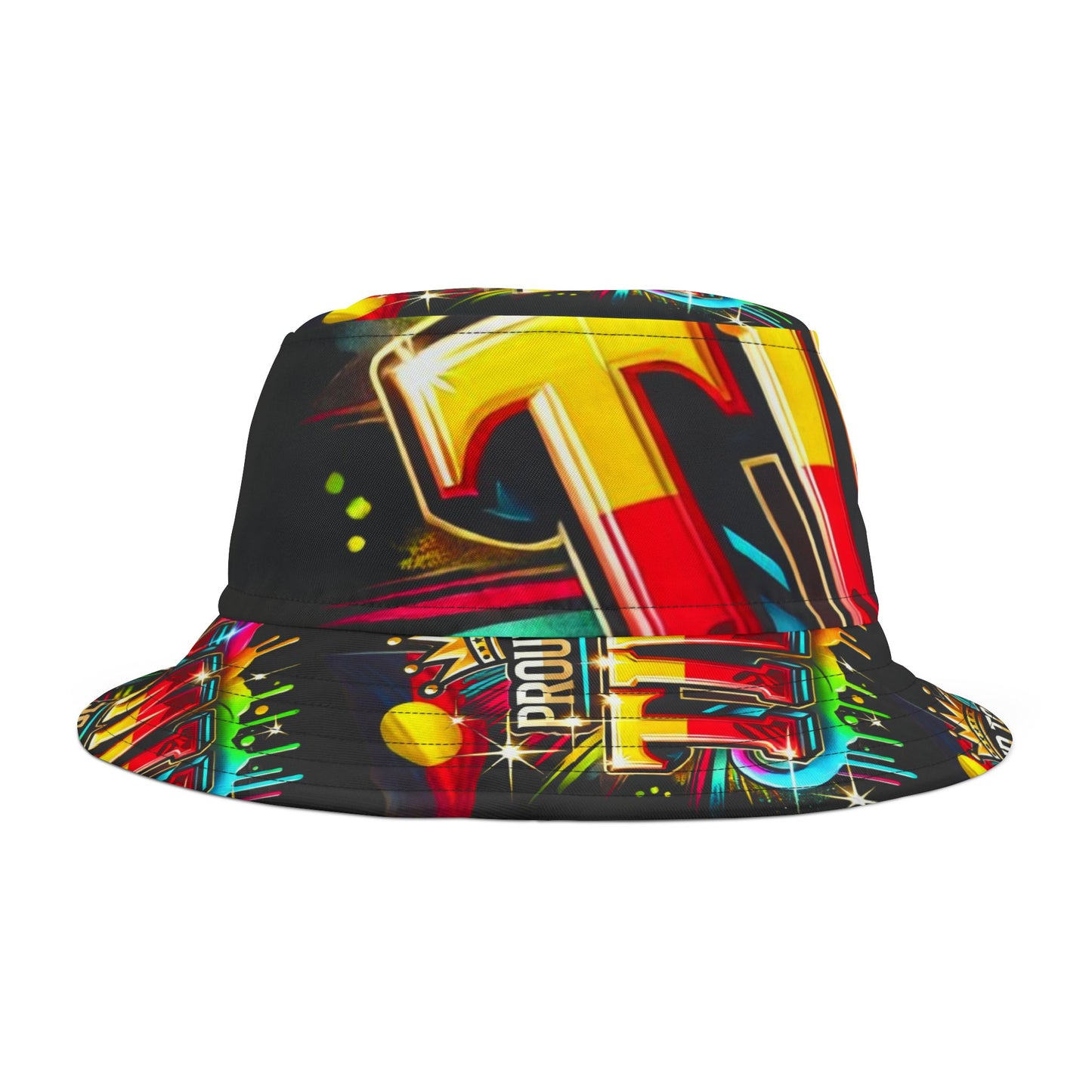 Graffiti Bucket Hat - Proud to be Tiwi