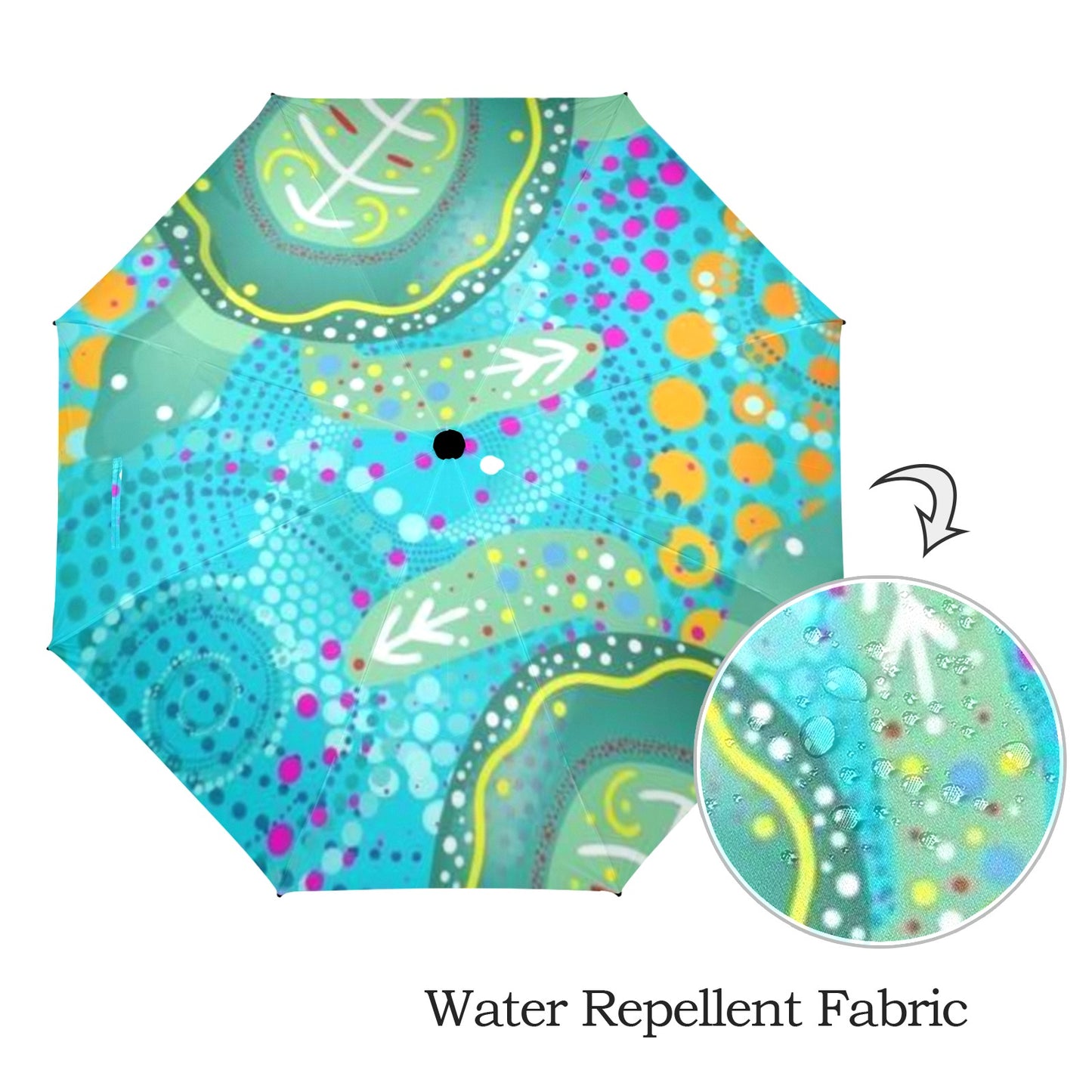Walkabout Semi-Automatic Foldable Umbrella