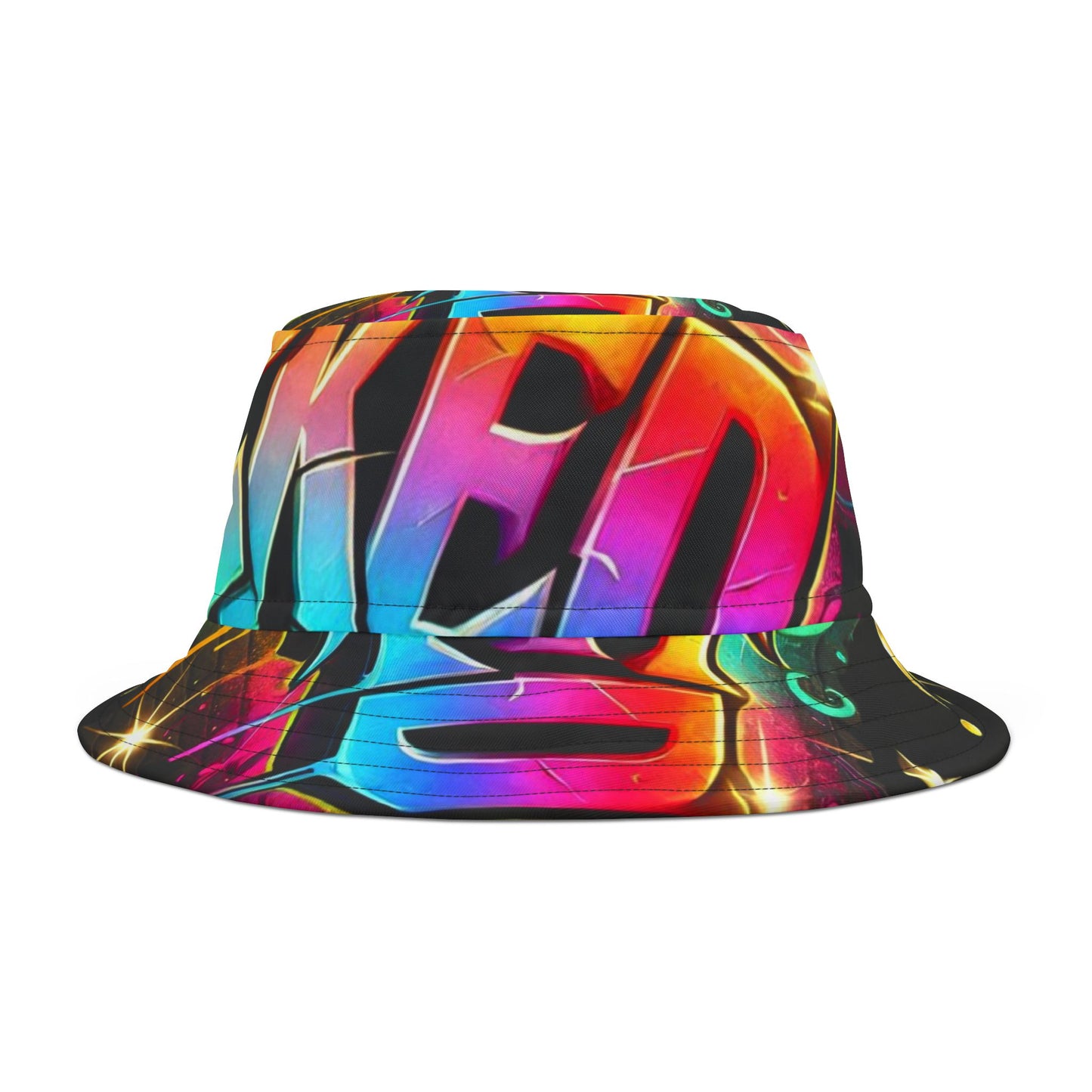 Graffiti Bucket Hat - Cracked