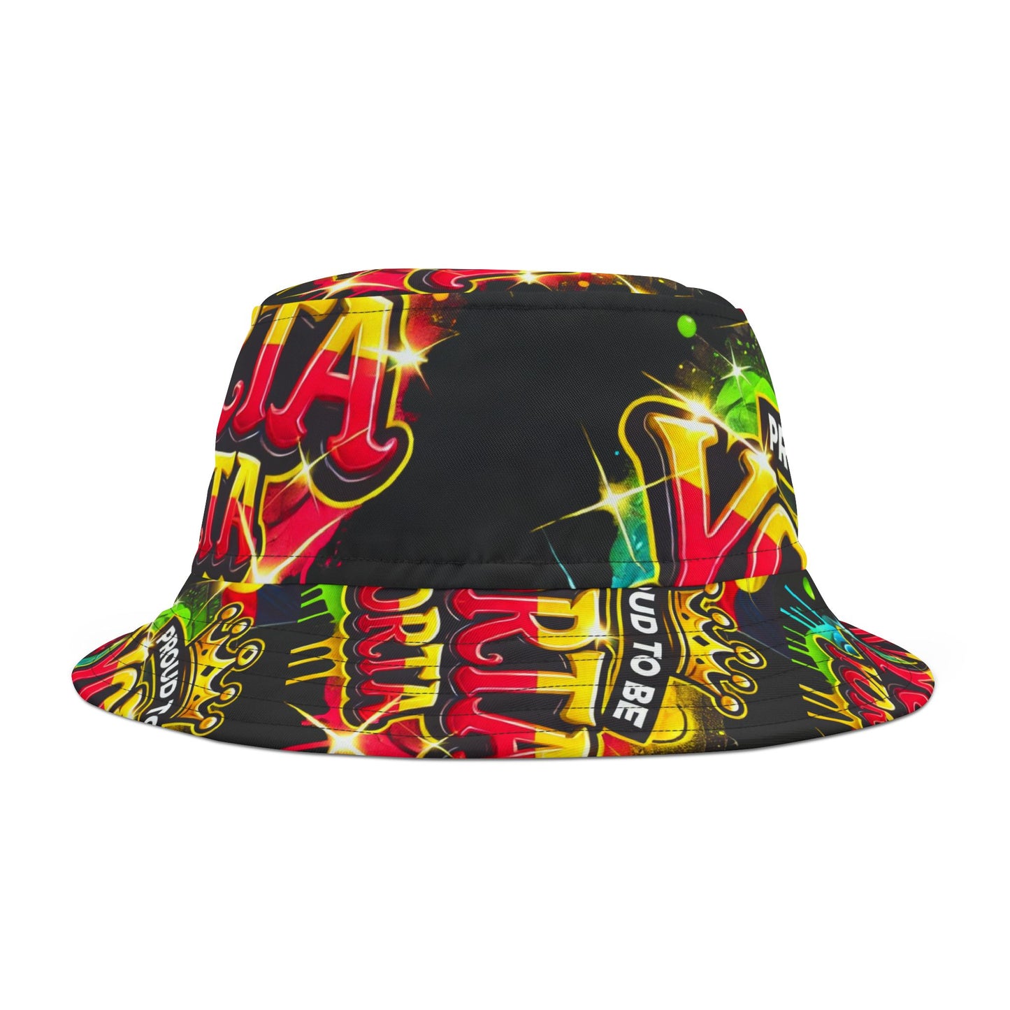 Graffiti Bucket Hat - Proud To Be Yorta Yorta