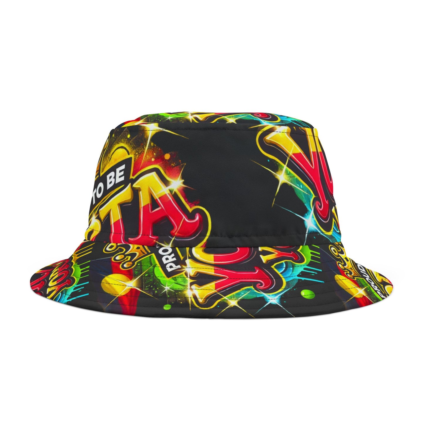 Graffiti Bucket Hat - Proud To Be Yorta Yorta