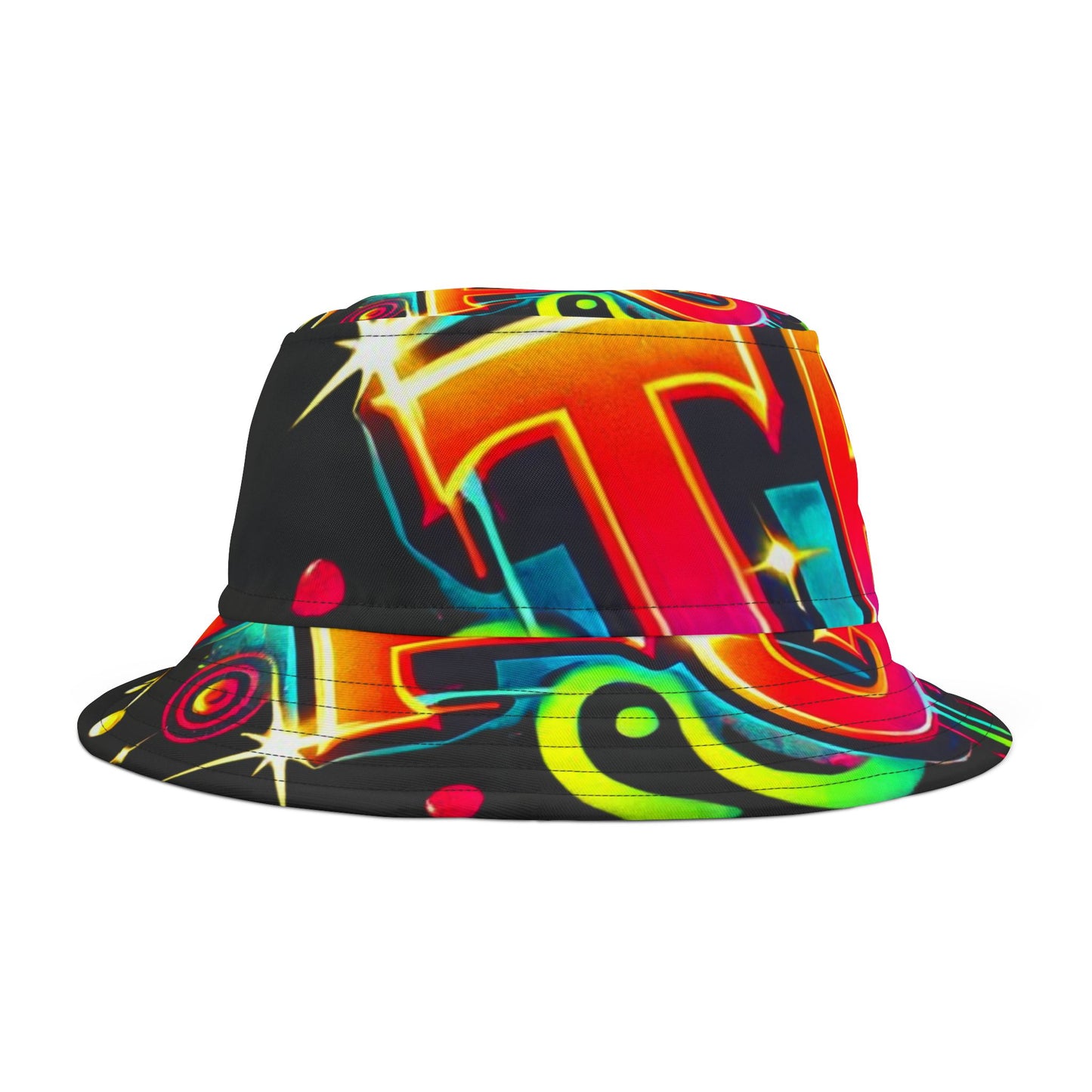 Graffiti Bucket Hat- Tru God