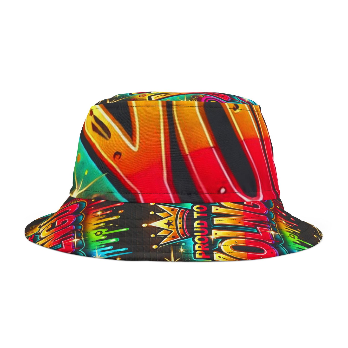 Graffiti Bucket Hat - Proud to be Yolngu