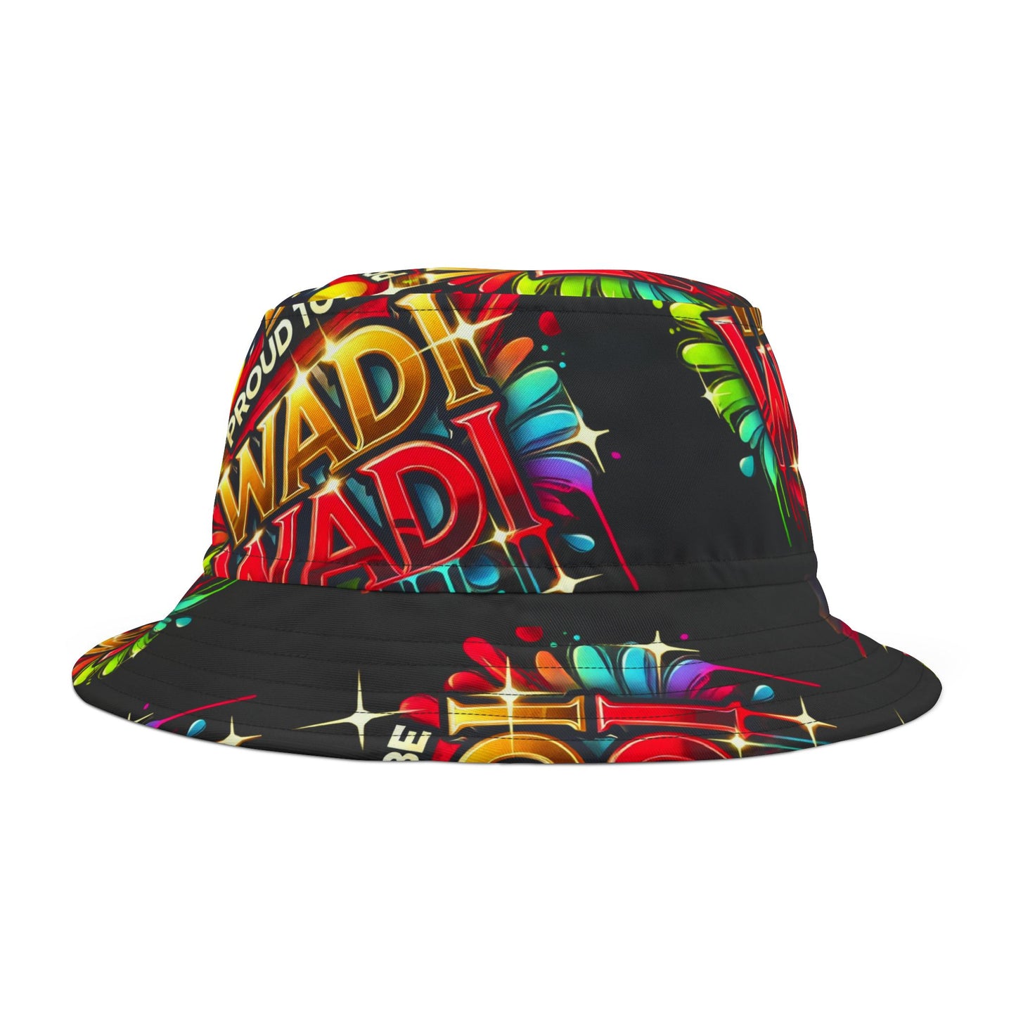 Graffiti Bucket Hat - Proud to be Wadi Wadi