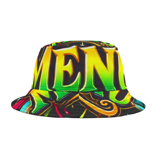 Graffiti Bucket Hat Proud to be Menu