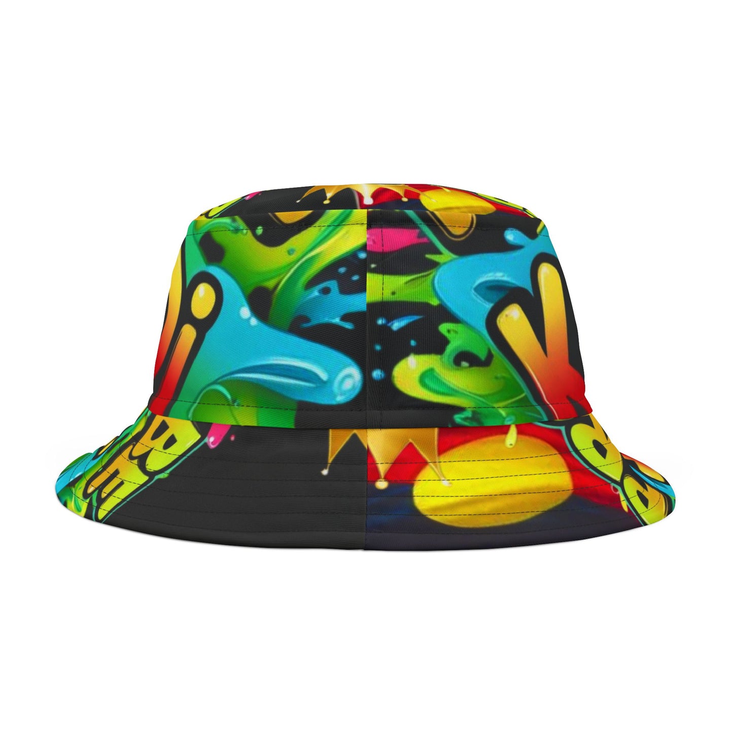 Graffiti Bucket Hat - Proud to be Kamilaroi