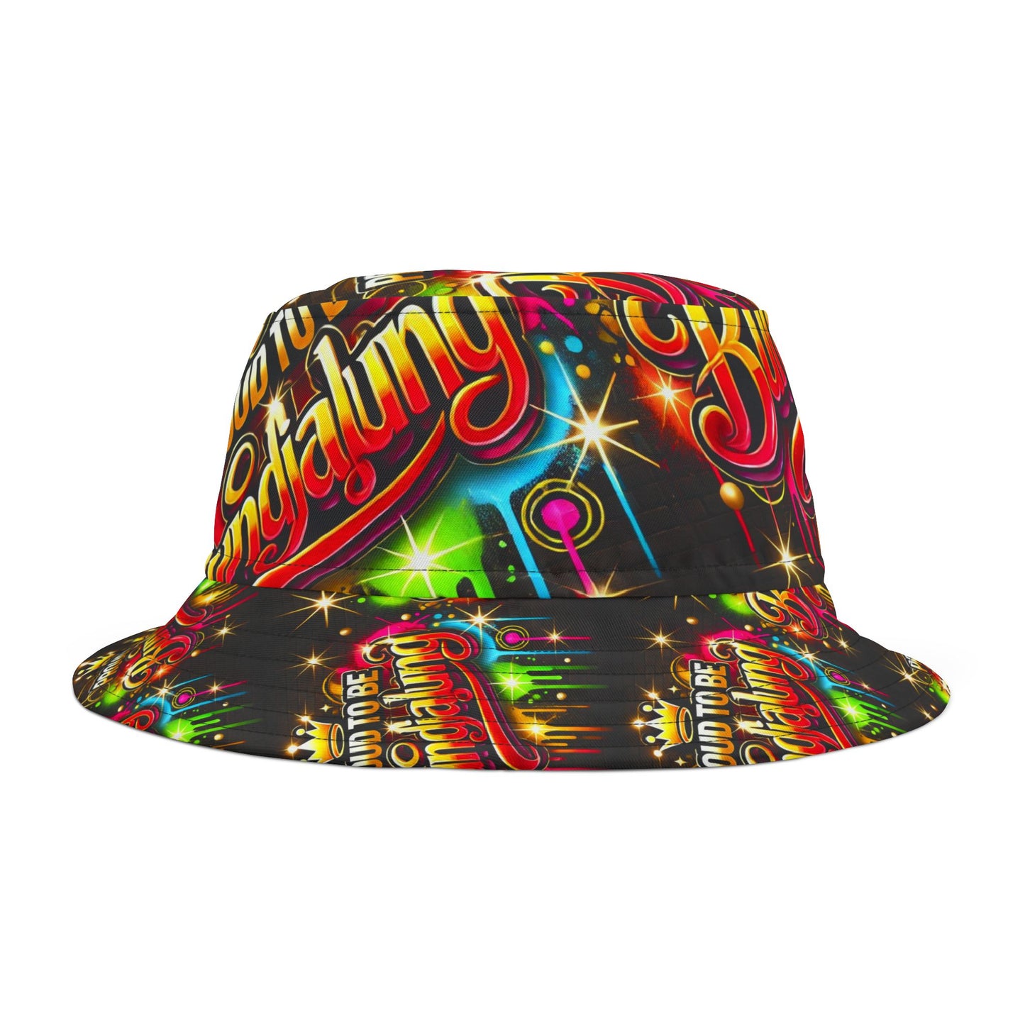 Graffiti Bucket Hat - Proud to Be Bundajalung