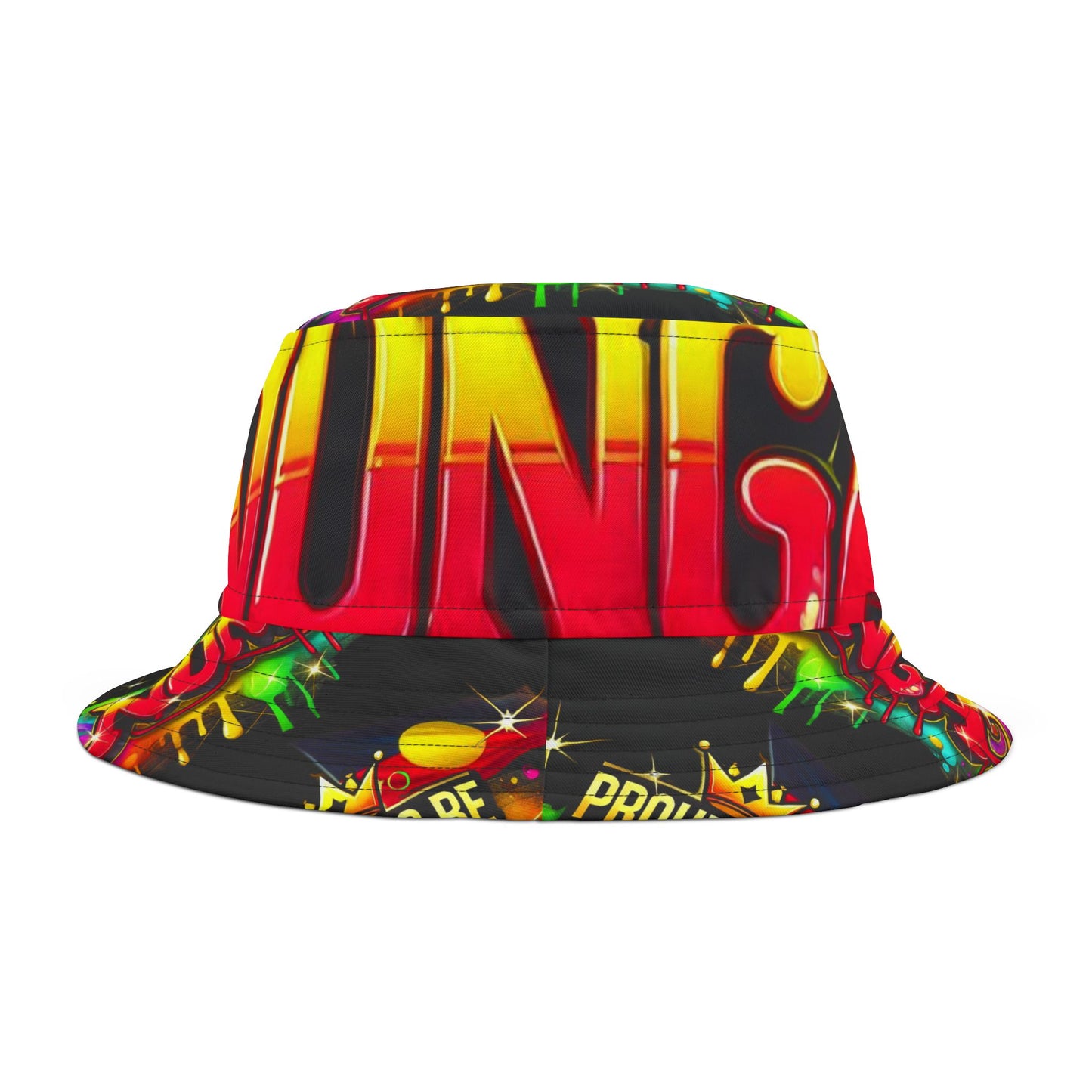 Graffiti Bucket Hat - Proud to be Nunga