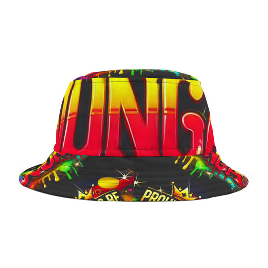 Graffiti Bucket Hat - Proud to be Nunga