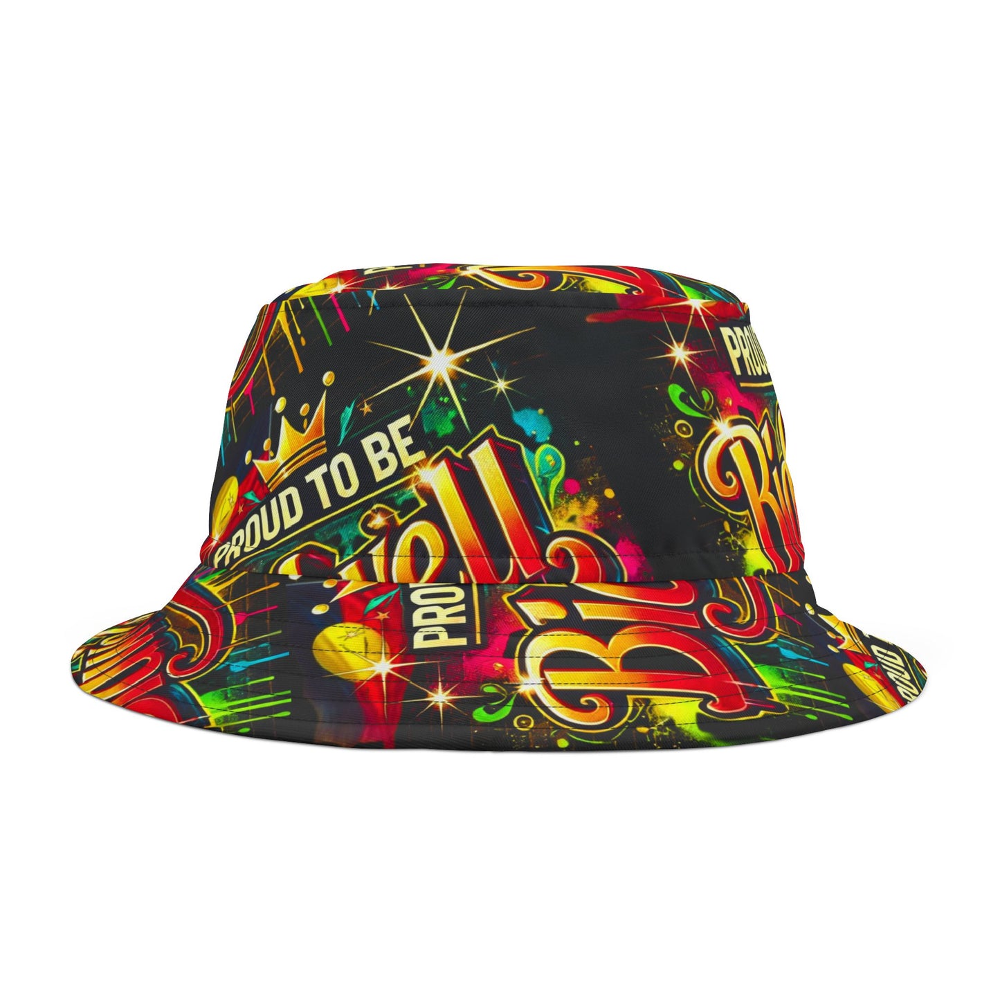 Graffiti Bucket Hat Proud to Be Bidwell