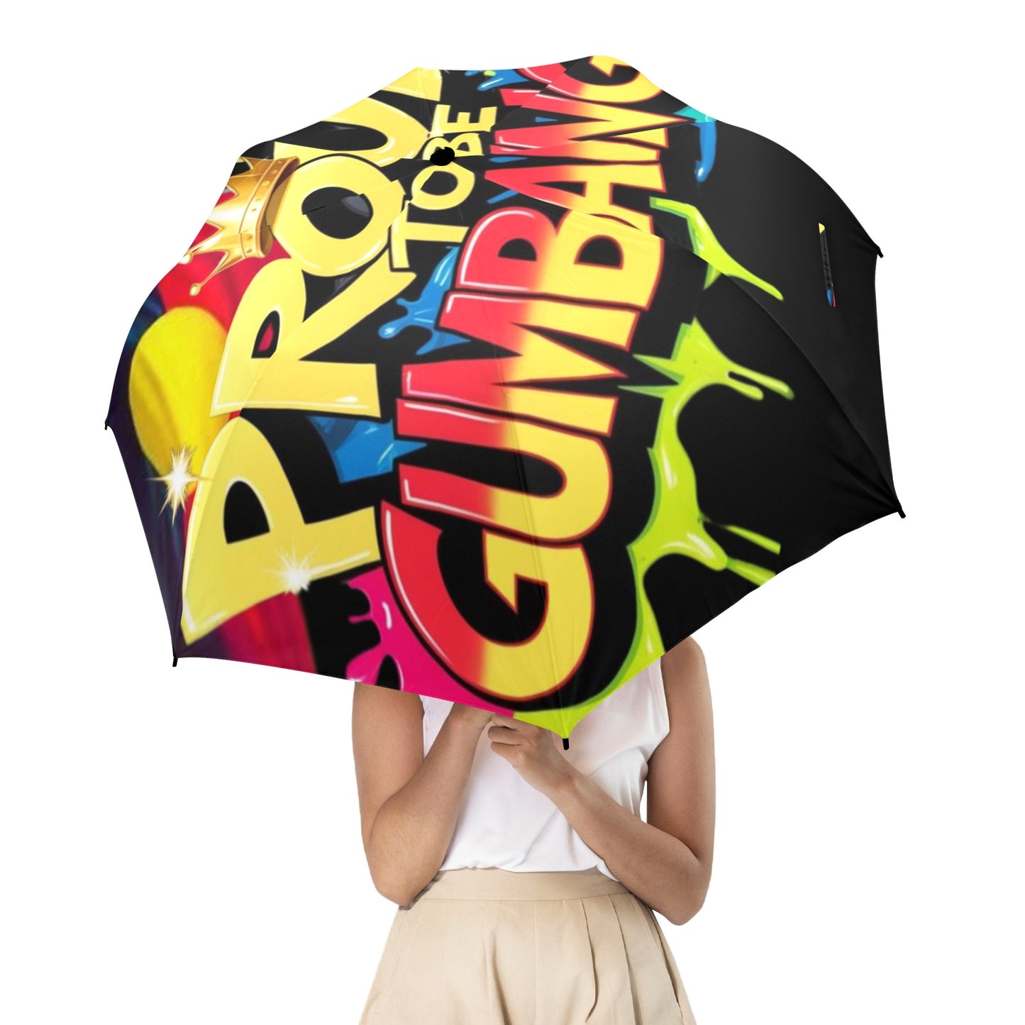 Proud to be Gumbainggir Umbrella Semi-Automatic Foldable Umbrella