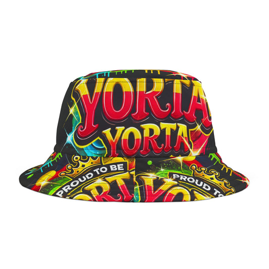 Graffiti Bucket Hat - Proud To Be Yorta Yorta
