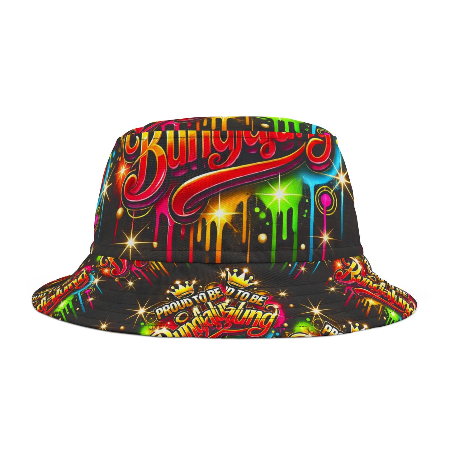 Graffiti Bucket Hat - Proud to Be Bundajalung