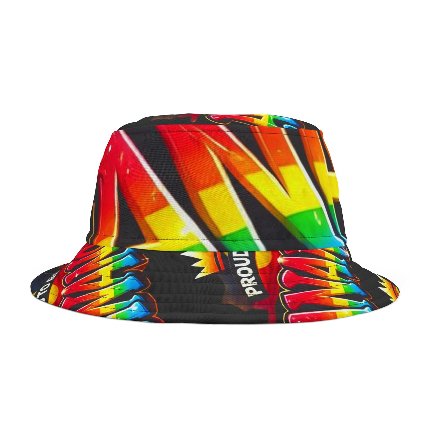 Graffiti Bucket Hat - Proud to be Anangu