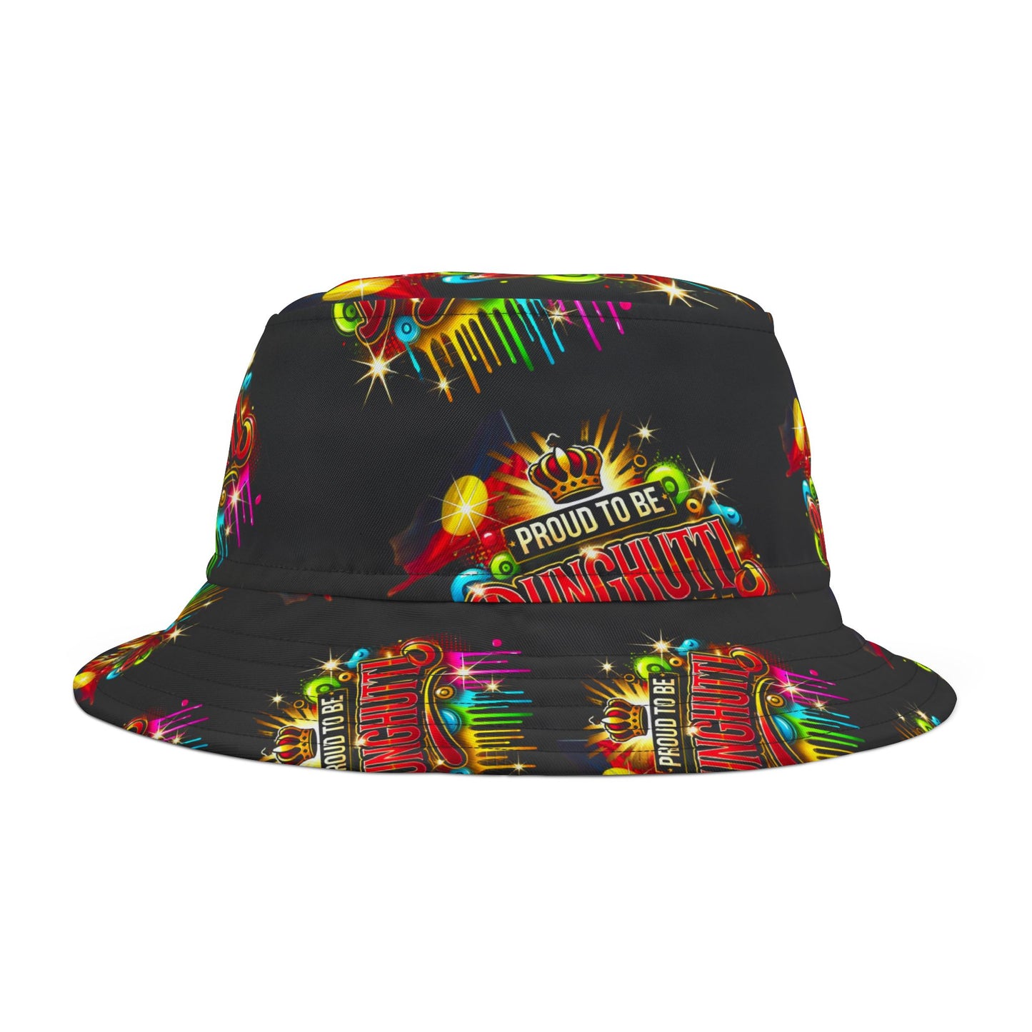 Graffiti Bucket Hat Proud to Be Dunghutti